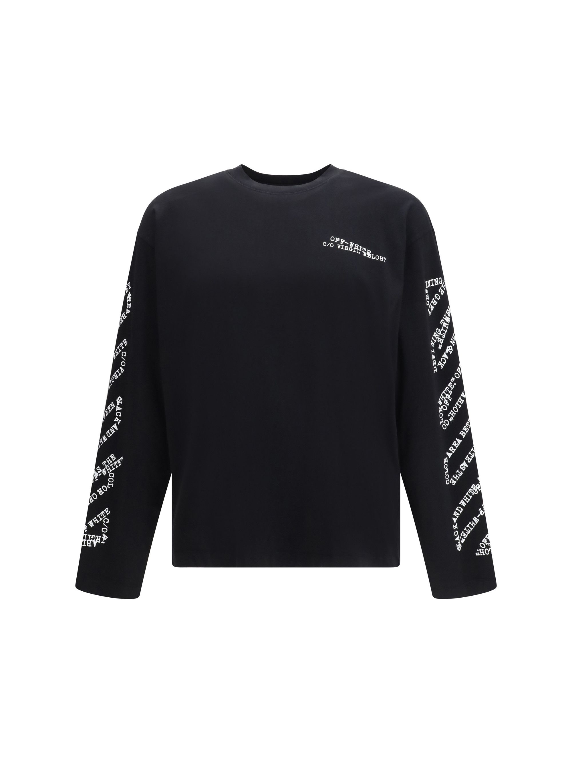 Off-White Patterned long-sleeve T-shirt Size US S / EU 44-46 / 1 - 1 Thumbnail
