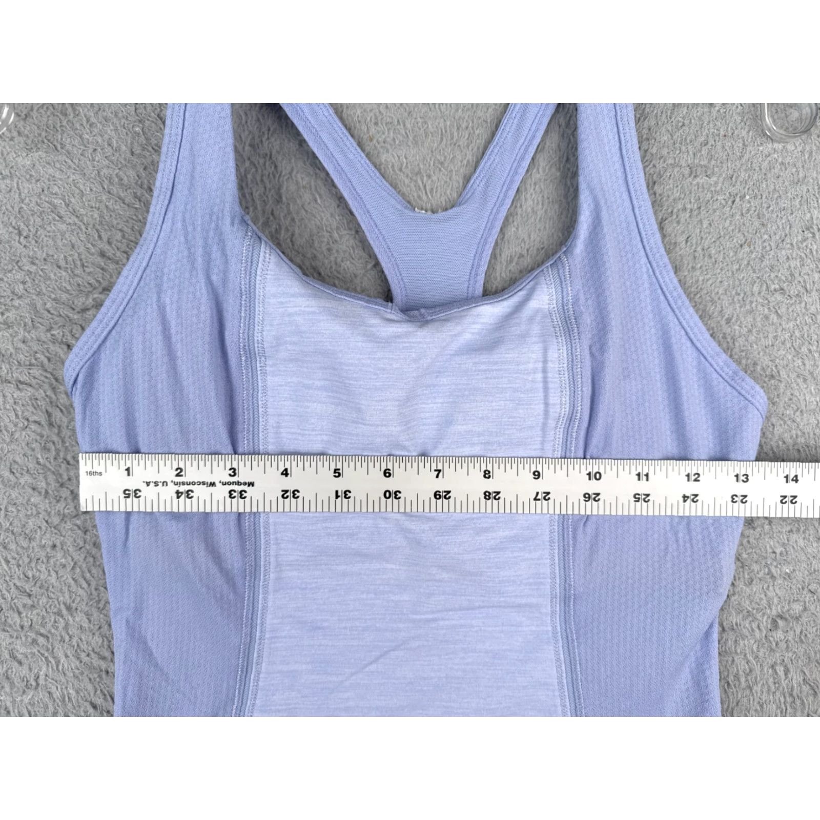Lululemon Lululemon Shirt Women 8 Purple Two Tone Racerback Built In Bra Gym Yoga Casual Tank Sleeveless Size M / US 6-8 / IT 42-44 - 6 Thumbnail