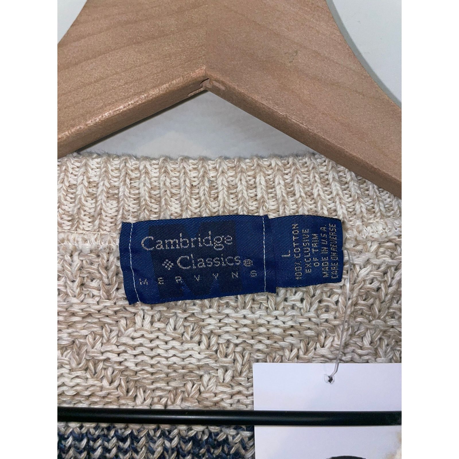 Vintage Vintage Cambridge Classics Sweater Mervyns Brown VTG L Large Size US L / EU 52-54 / 3 - 7 Thumbnail