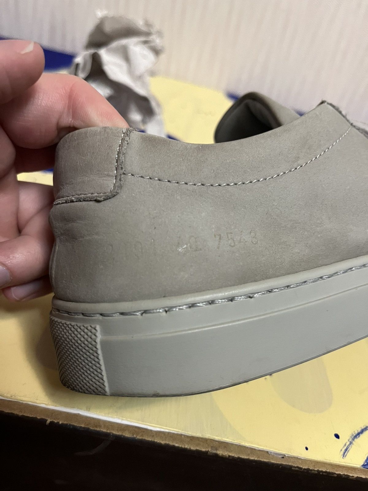 Common Projects Common projects achilles lowtop genuine suede leather sneaks Size US 7.5 / EU 40-41 - 7 Thumbnail