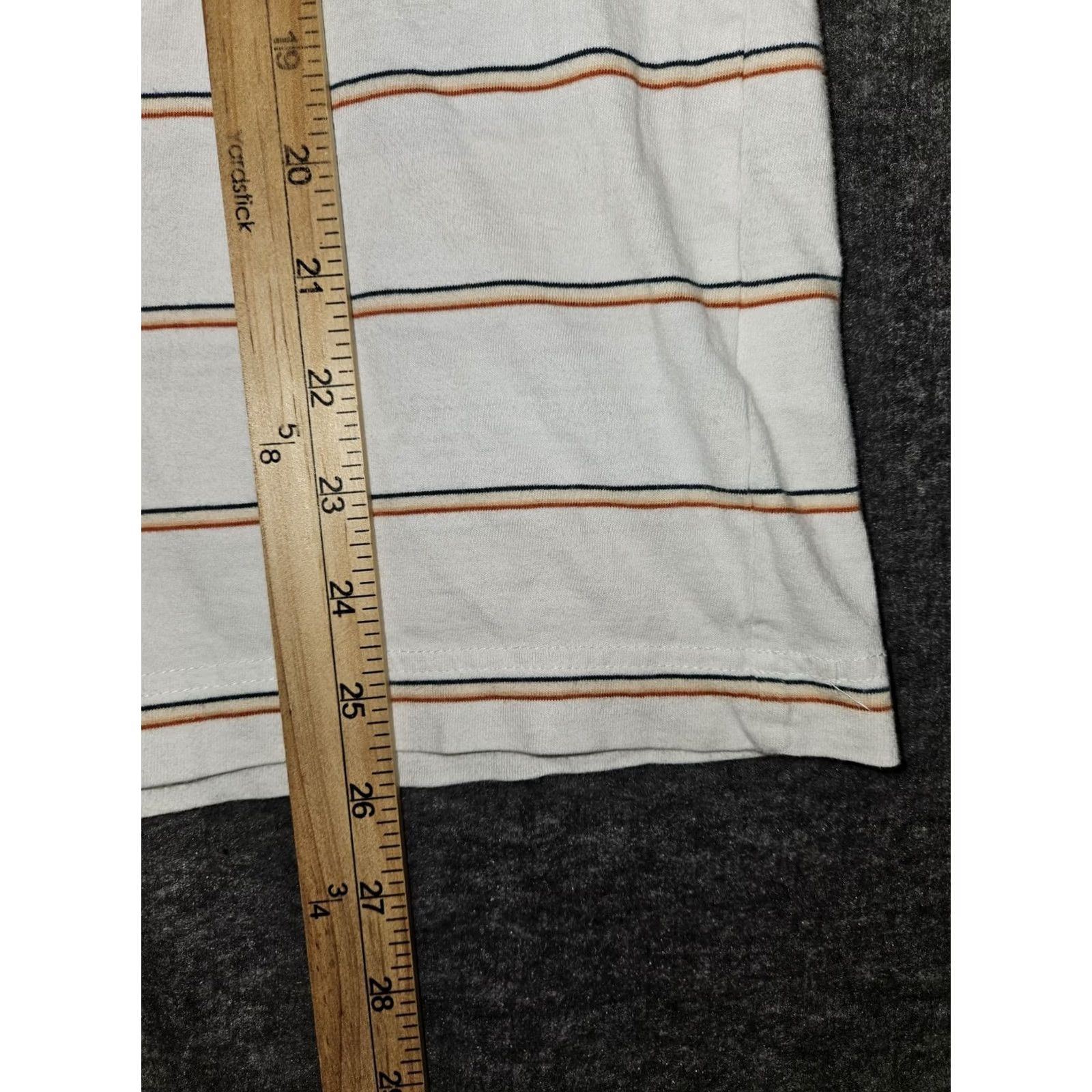 Vintage Aéropostale Polo Shirt Men M White Short Sleeve Striped Casual Preppy Size US M / EU 48-50 / 2 - 4 Thumbnail