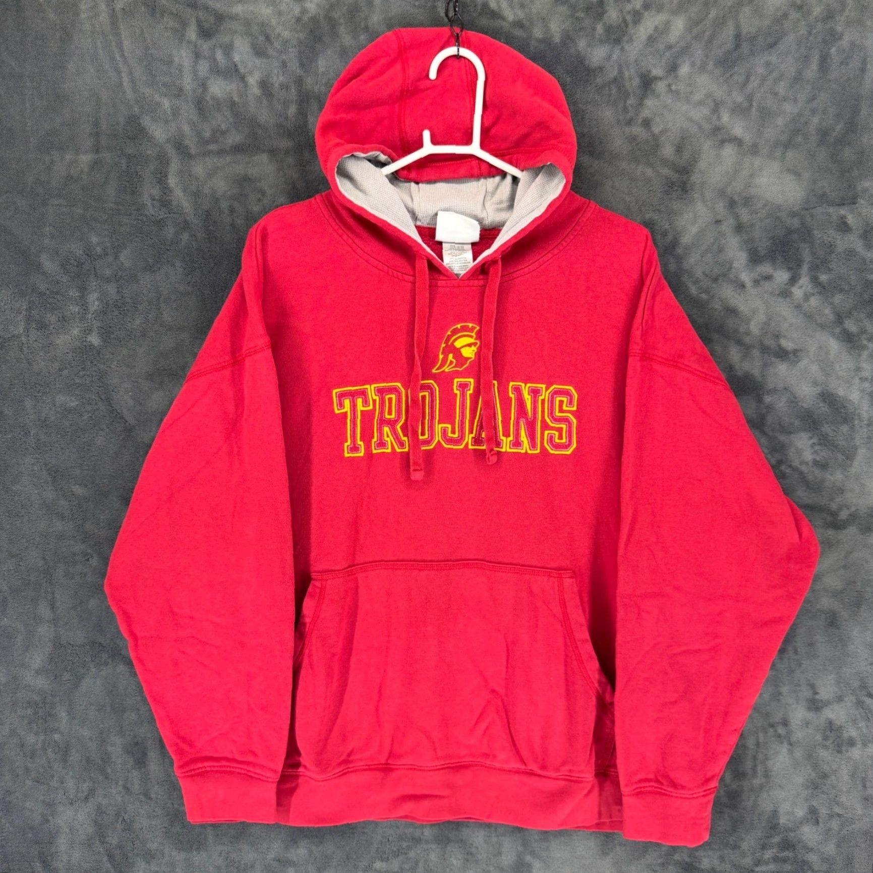 Champion Champion USC Trojans Hoodie Mens 2XL Red Pullover Sweatshirt NCAA Athleticwear Hoodie Size US XXL / EU 58 / 5 - 2 Thumbnail