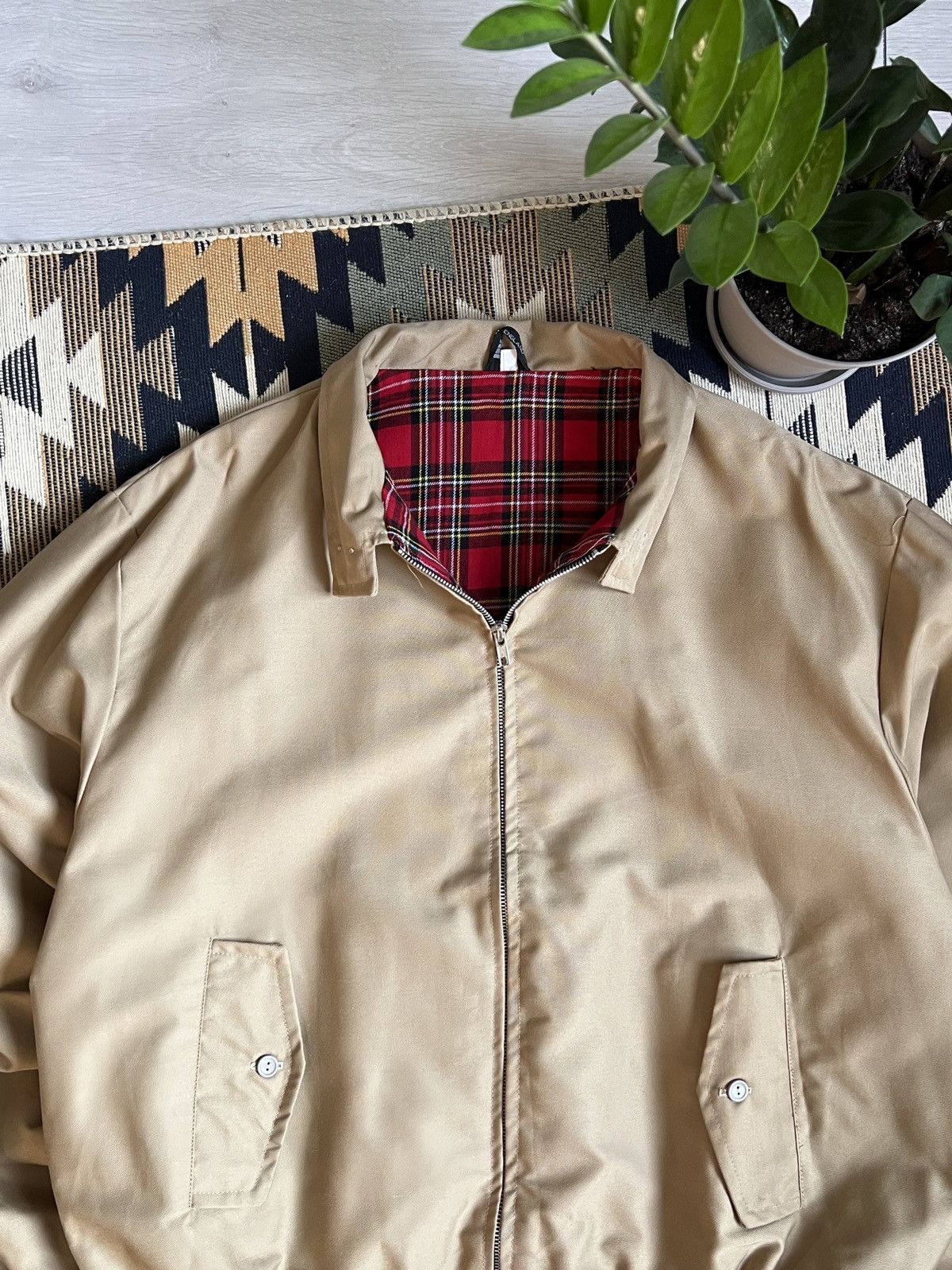 Vintage Vintage England Harrington Style Jacket Size US XXL / EU 58 / 5 - 4 Thumbnail