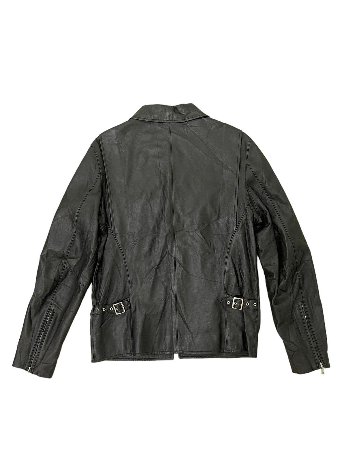 Bape Bape Sheep Skin Leather Jacket Nigo Bathing Ape Y2K 2🟦 Size US L / EU 52-54 / 3 - 15 Thumbnail