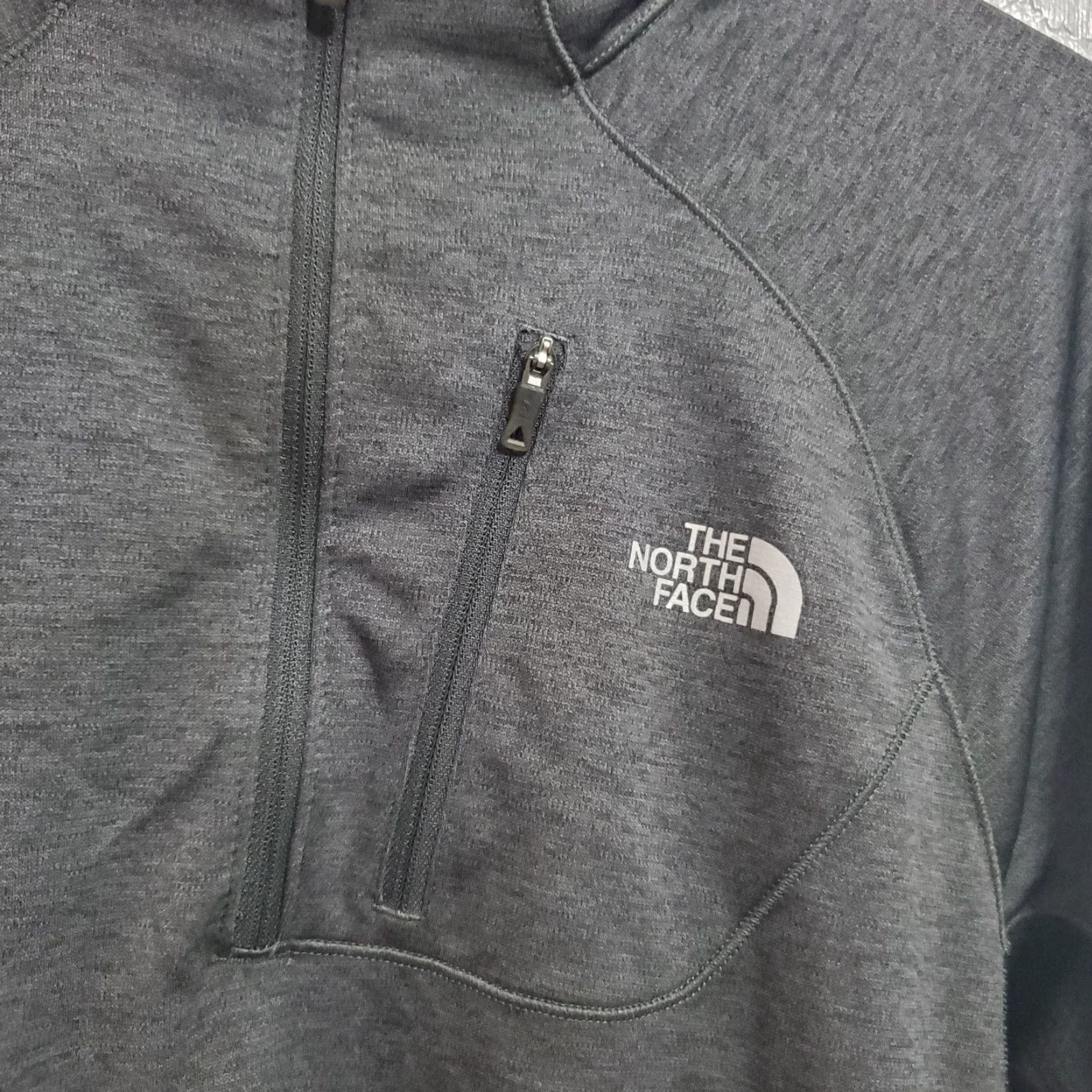 The North Face The North Face Sweatshirt Men M Gray Flashdry 1/2 Zip Pullover Outdoor Hike Camp Size US M / EU 48-50 / 2 - 5 Thumbnail