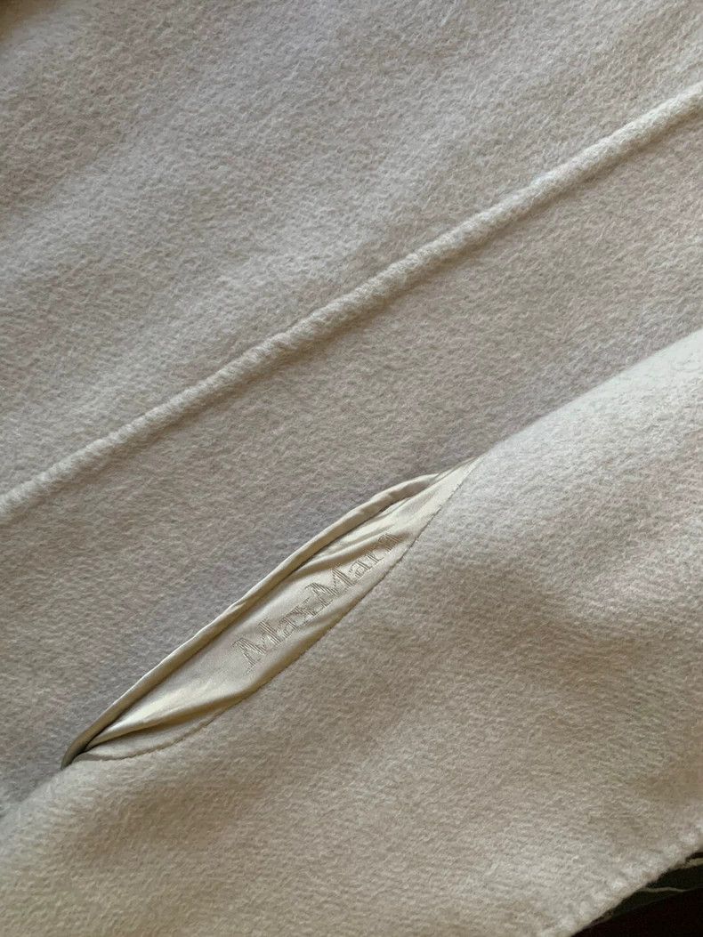 Max Mara Max Mara Beige double-faced cashmere coat Size L / US 10 / IT 46 - 4 Thumbnail