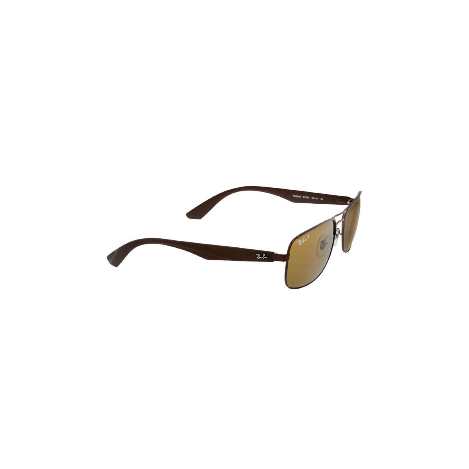 RayBan Ray-Ban Aviator Sunglasses Matte Brown / Brown Lens RB3524 Size ONE SIZE - 2 Thumbnail
