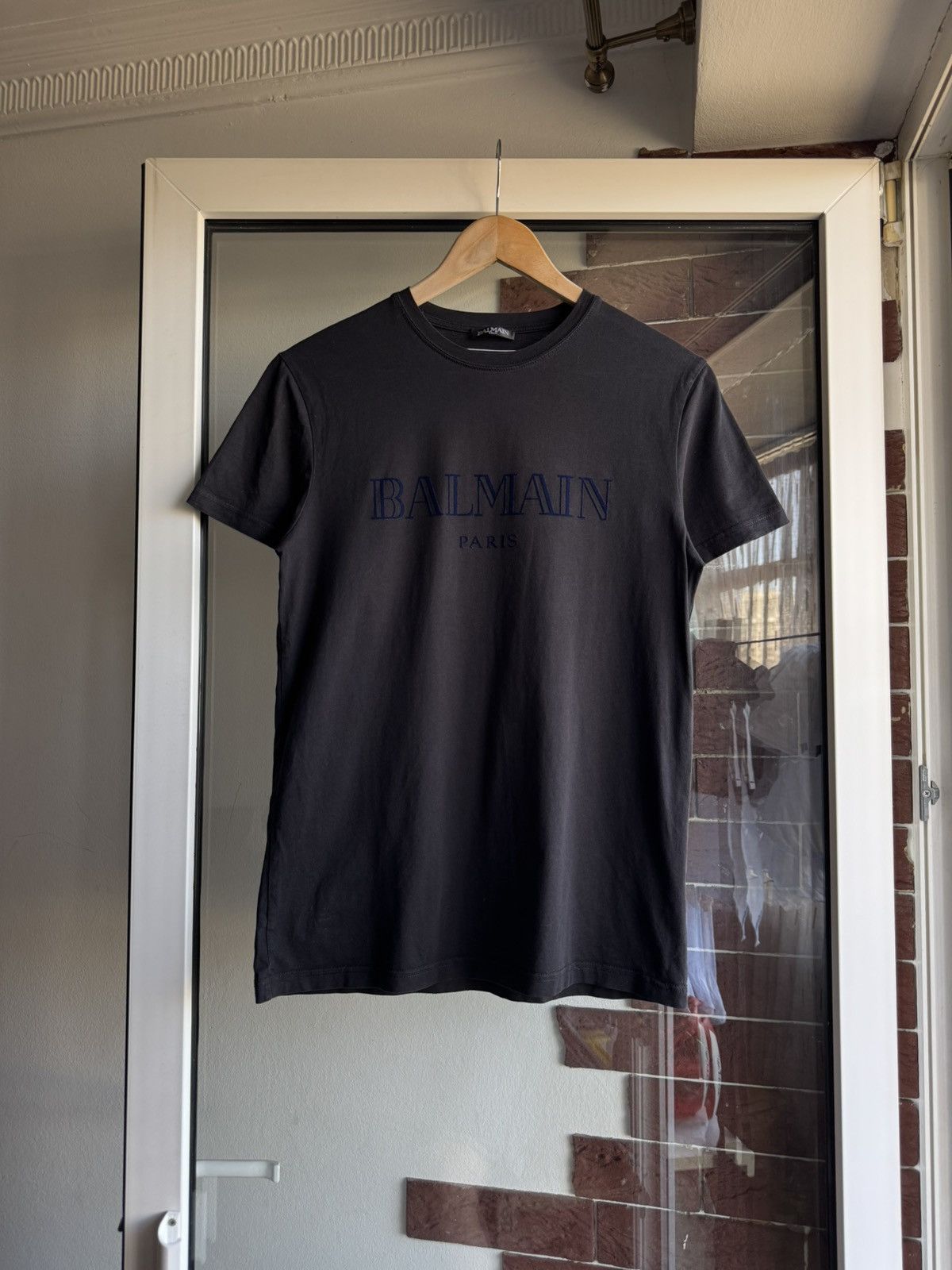 Balmain Balman Dark Blue Tshirt Size US S / EU 44-46 / 1 - 1 Thumbnail