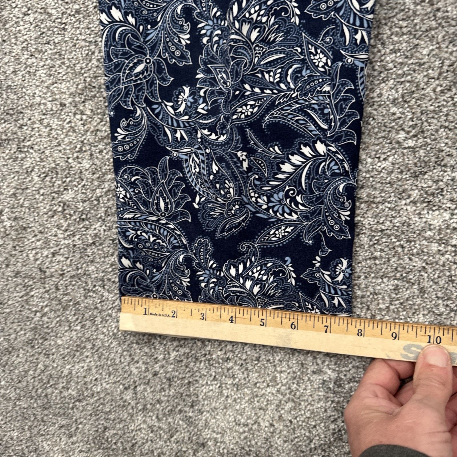 Other Briggs Pants Women 8 Boho Chic Paisley Office Retro Y2K Size 30" / US 8 / IT 44 - 2 Thumbnail