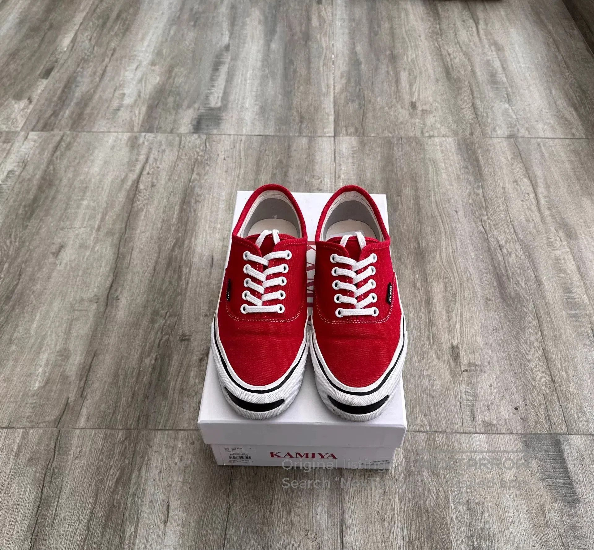 Maison MIHARA YASUHIRO red vulcanize low. Size US 9 / EU 42 - 1 Thumbnail