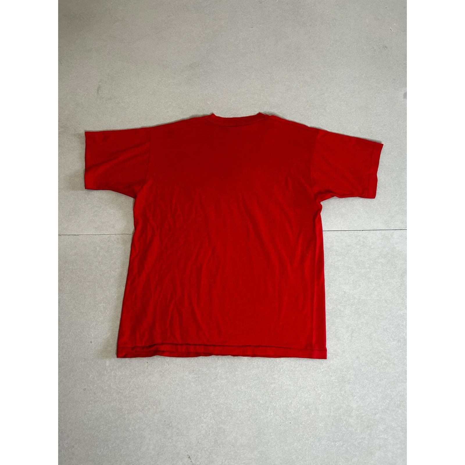 Fruit Of The Loom 90s Vintage Kansas City Chiefs Embroidered Red T Shirt -XL Size US XL / EU 56 / 4 - 3 Thumbnail