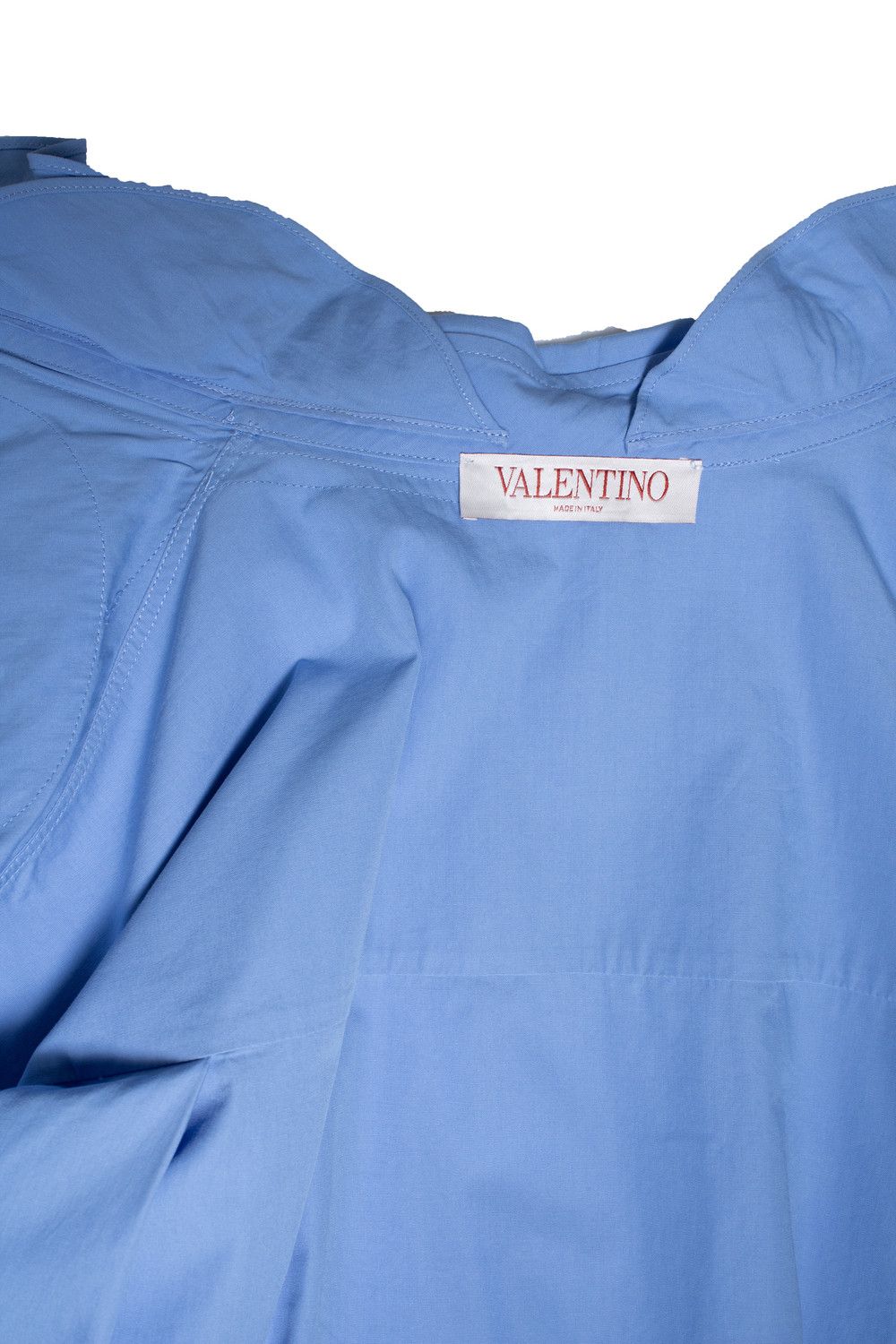 Valentino Valentino Garavani, blue cotton shirt Size S / US 4 / IT 40 - 6 Thumbnail