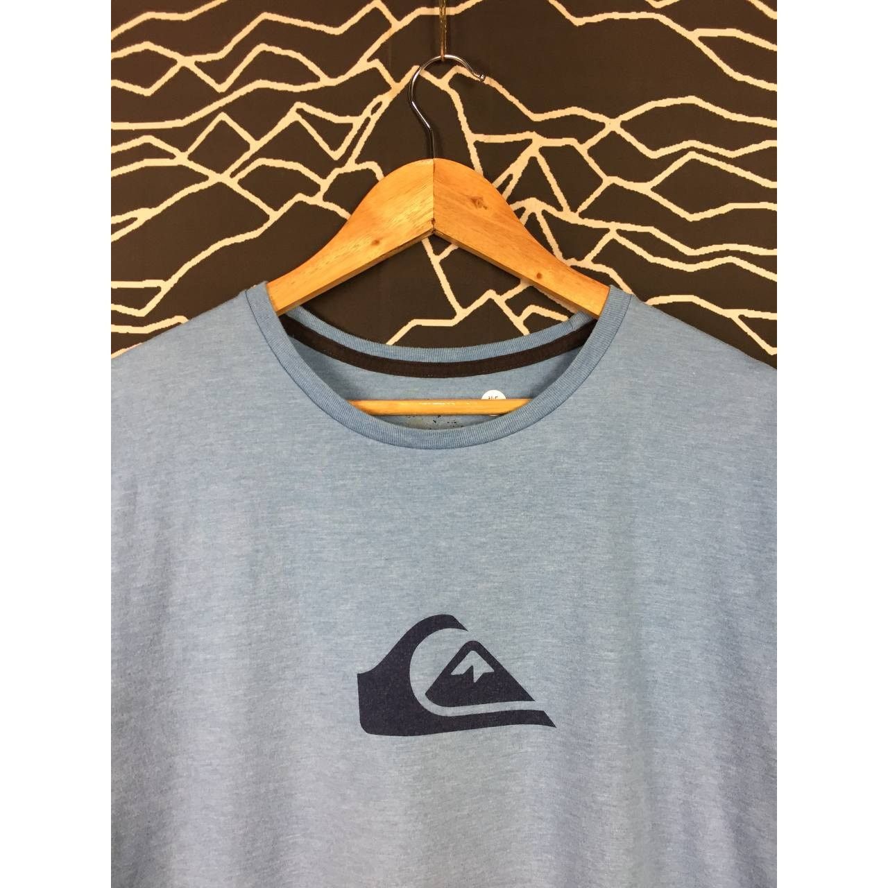 Quiksilver Quiksilver Center Logo Surf Skate Modern Fit Tee Size US L / EU 52-54 / 3 - 3 Thumbnail