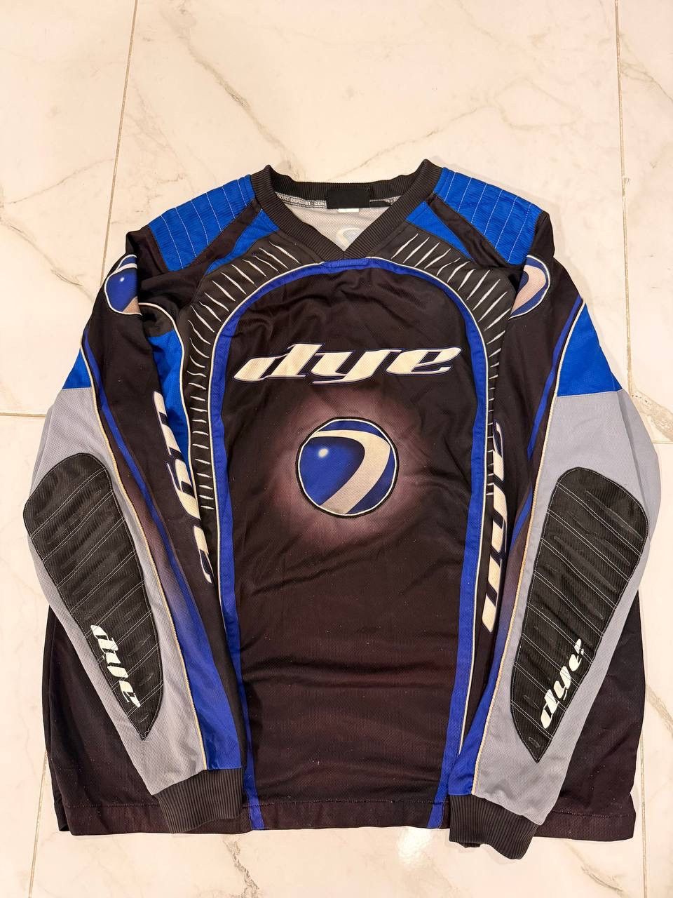 Other Dye Paintball Jersey Division 04 Long Sleeve Blue Vintage Size US XL / EU 56 / 4 - 1 Thumbnail