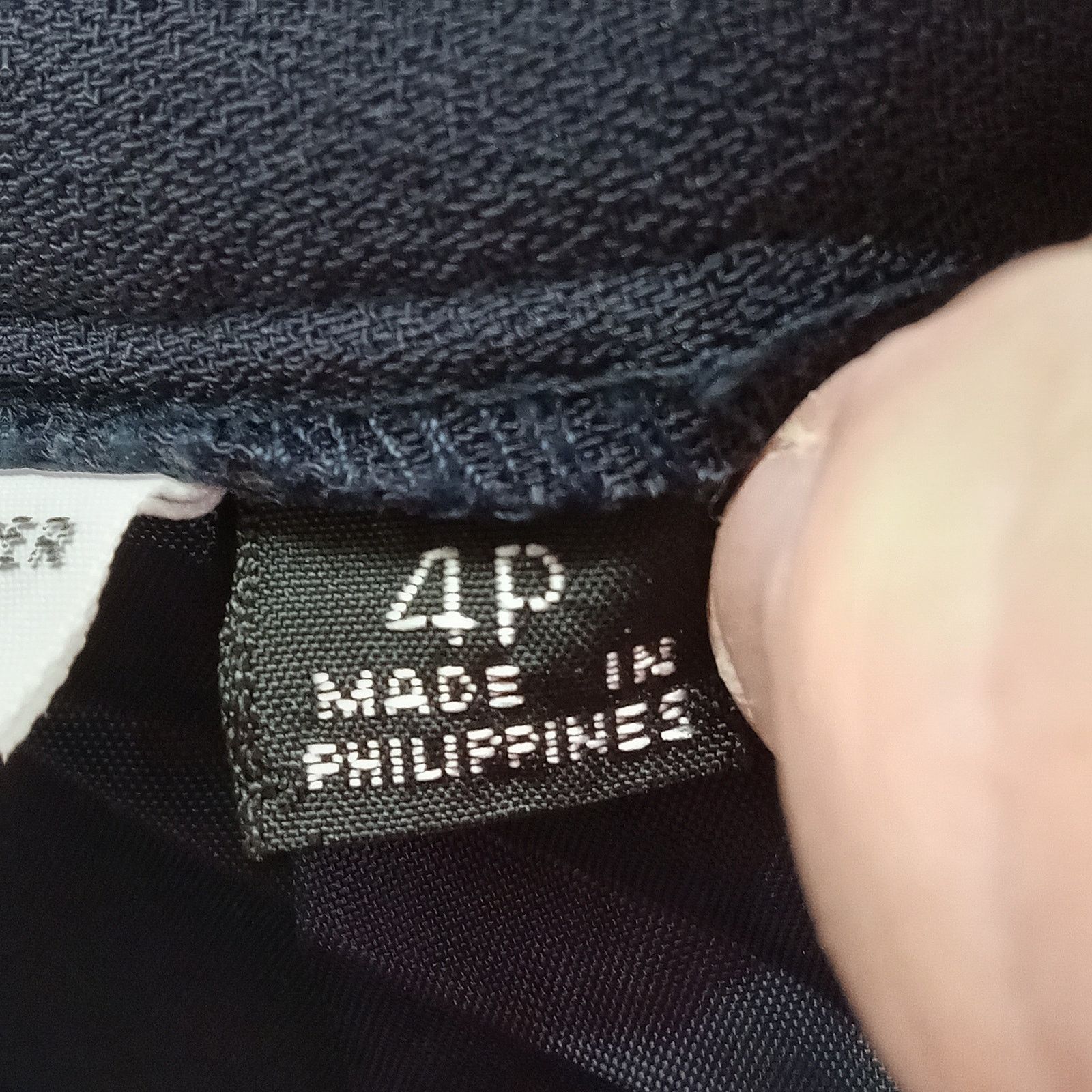 & Other Stories Women's Career Suit Skirt 4 Straight Back Zip Lined Navy Size 28" / US 6 / IT 42 - 6 Thumbnail