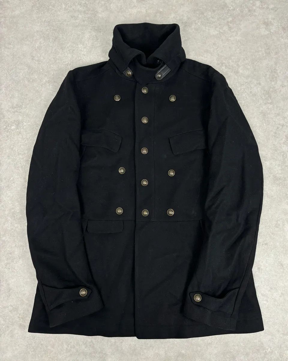Gucci AW2008 Gucci Black Wool Buttoned Premium Jacket by Frida Giannini Size US M / EU 48-50 / 2 - 1 Thumbnail