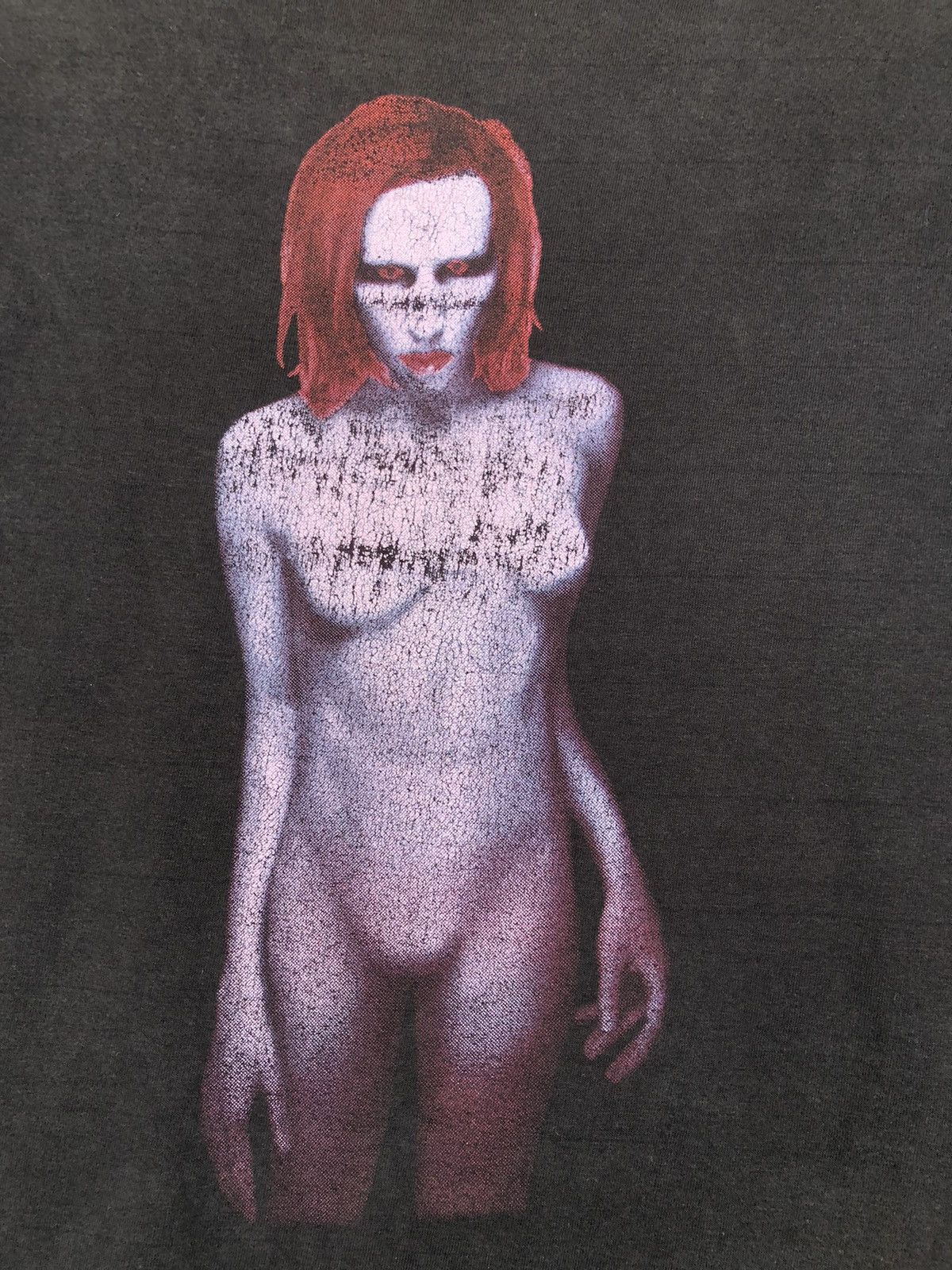 Marilyn Manson Vintage 90s Marilyn Manson Mechanical Animal Size US L / EU 52-54 / 3 - 3 Thumbnail