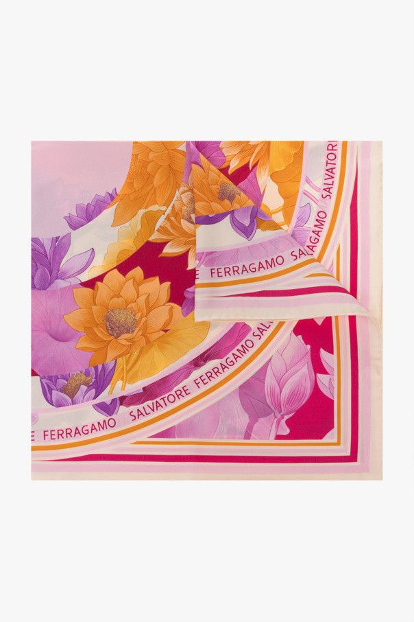 Salvatore Ferragamo o1s1rm1024 Size: 90x90 Cm / Scarf in Multicolor Size ONE SIZE - 2 Thumbnail