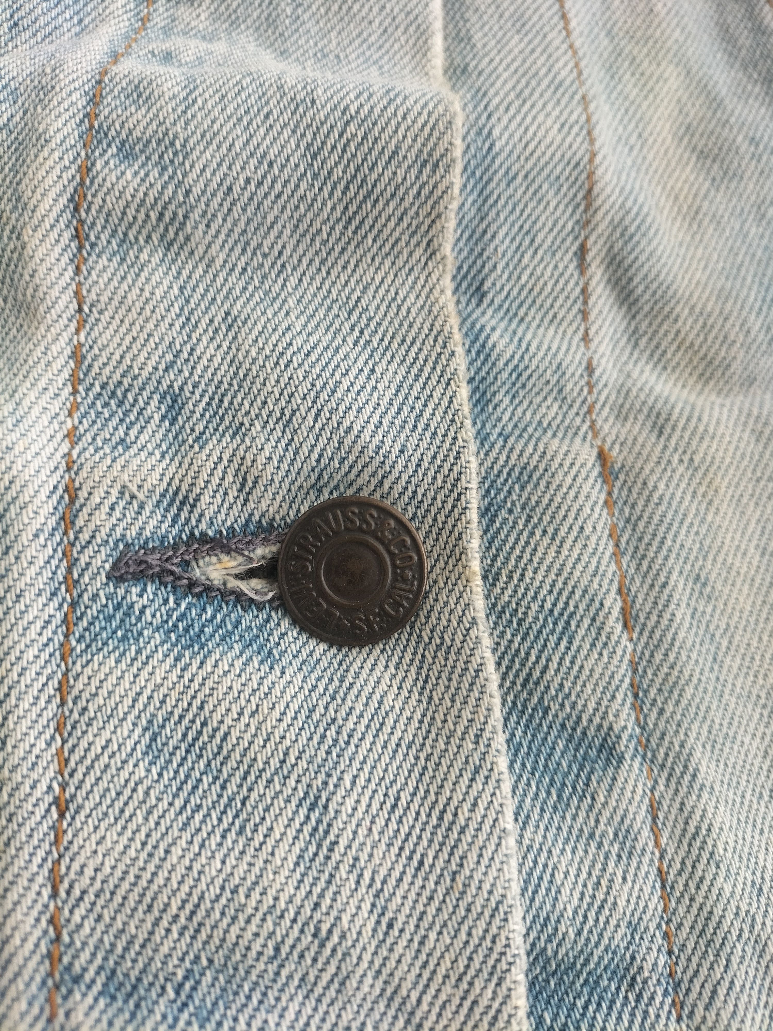 Levi's Levi's Vintage USA 90s Denim Jacket Size M / US 6-8 / IT 42-44 - 8 Thumbnail