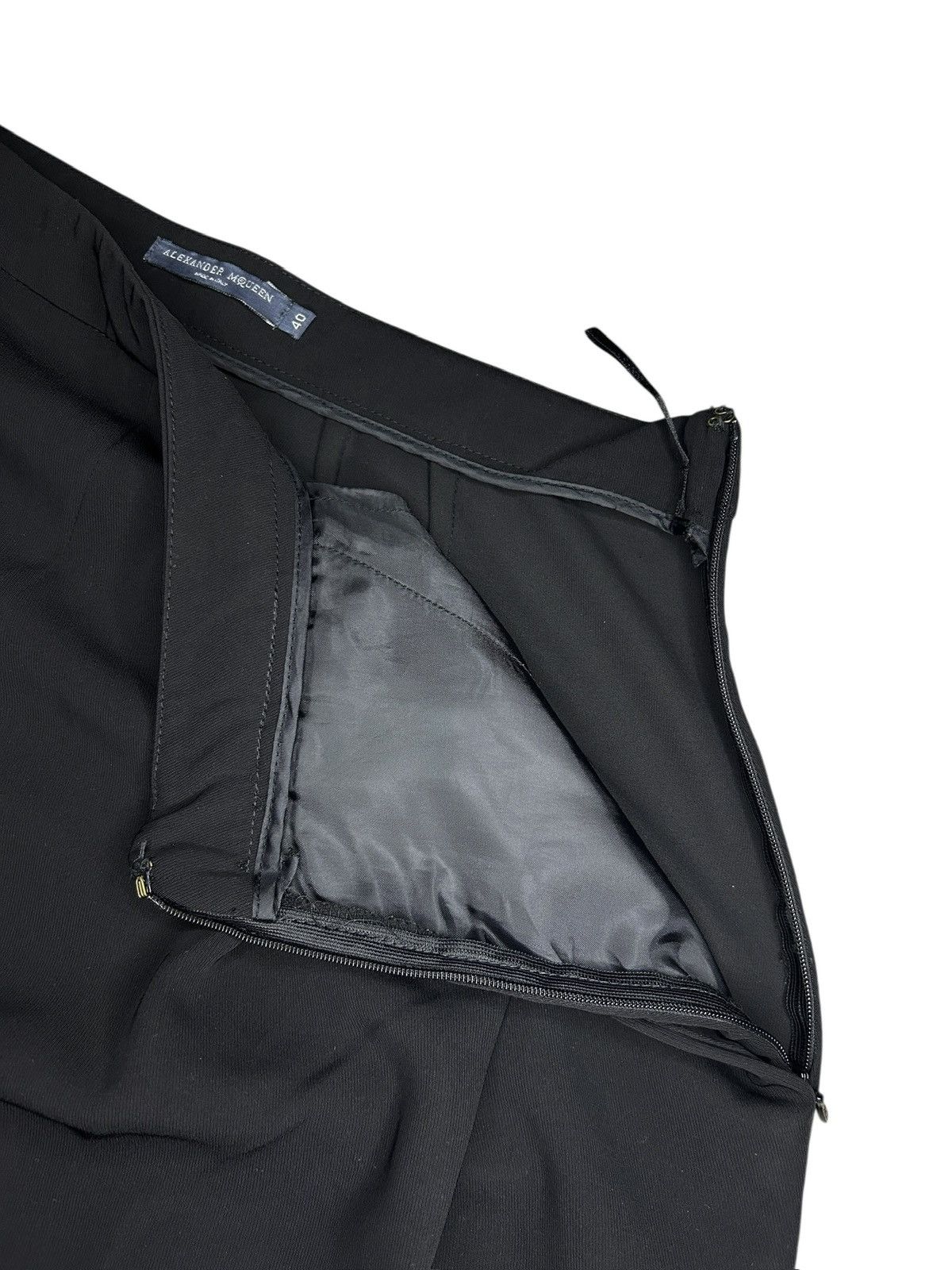 Alexander McQueen 2009 Drop Crotch Trousers Size 27" / US 4 / IT 40 - 10 Thumbnail