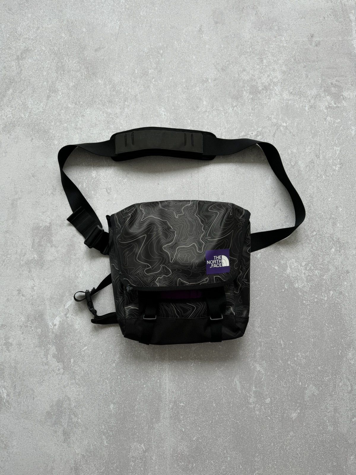 Pre-owned The North Face X Vintage The North Face Purple Label Shoulder Bag In Black