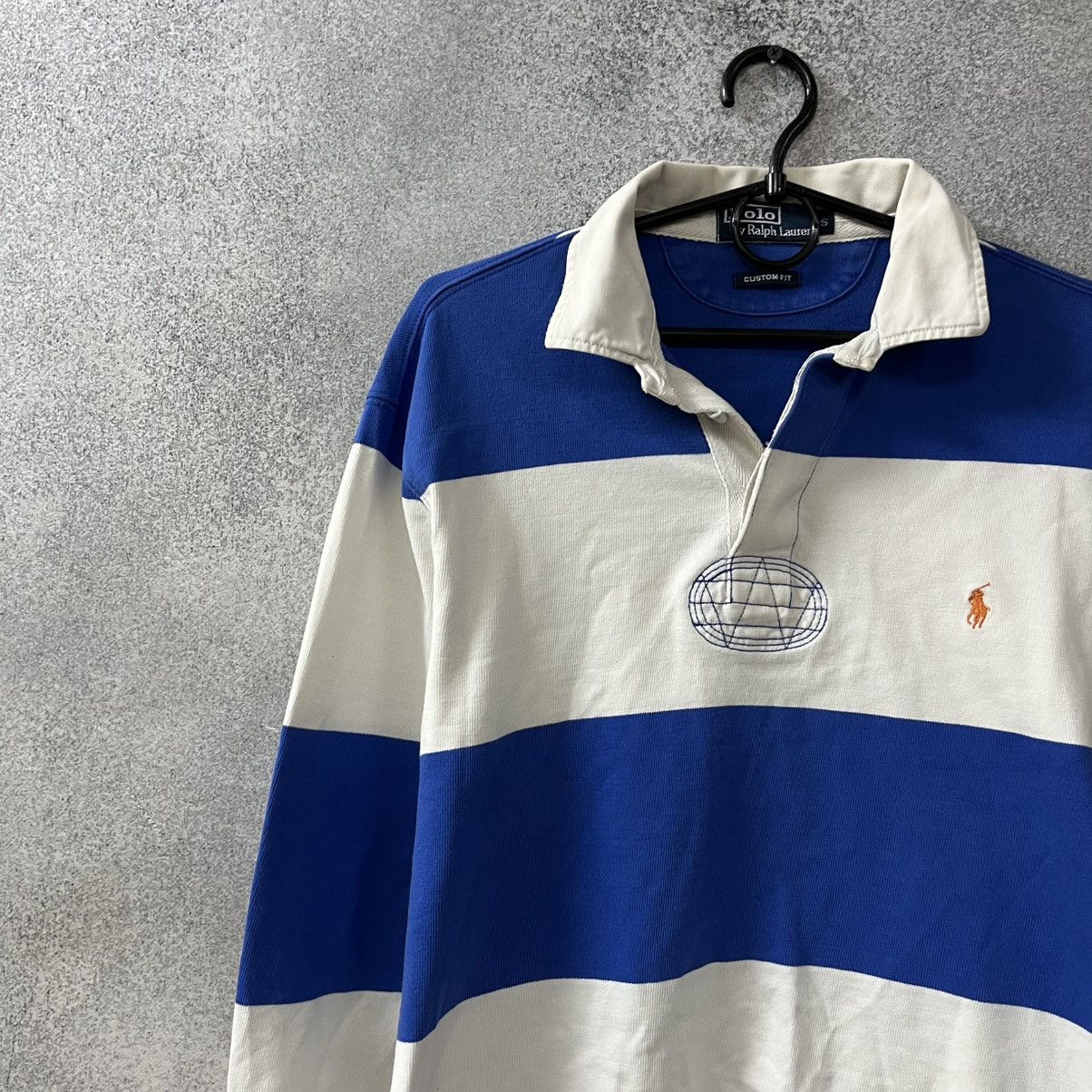 Polo Ralph Lauren Polo Ralph Lauren rugby polo vintage shirt long sleeve rare Size US S / EU 44-46 / 1 - 3 Thumbnail