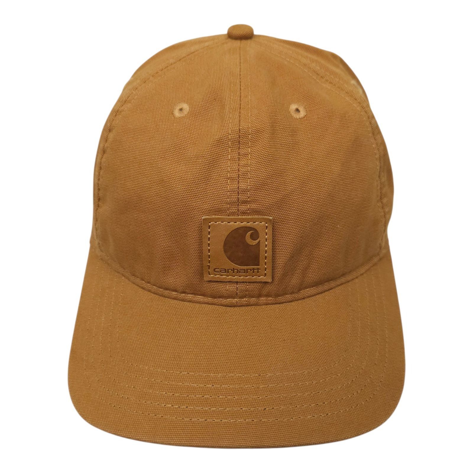 Carhartt Carhartt Odessa Canvas Strapback Cap Hat Cotton Leatherette Size ONE SIZE - 1 Thumbnail