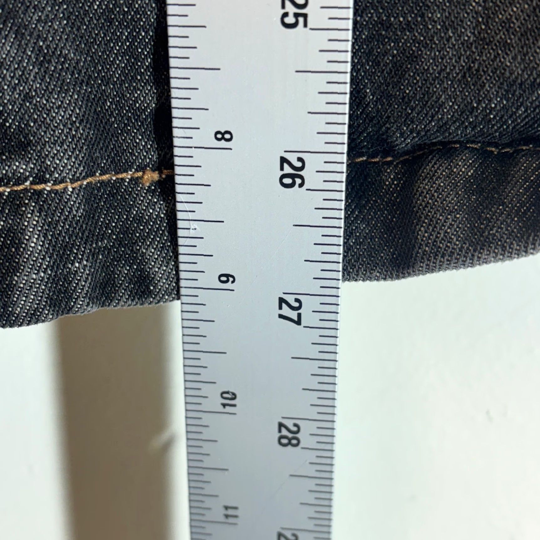 Nine West Nine West Jacket Womens Medium Black Denim Quilted Lined Notch Snap Western Jacket Size M / US 6-8 / IT 42-44 - 5 Thumbnail