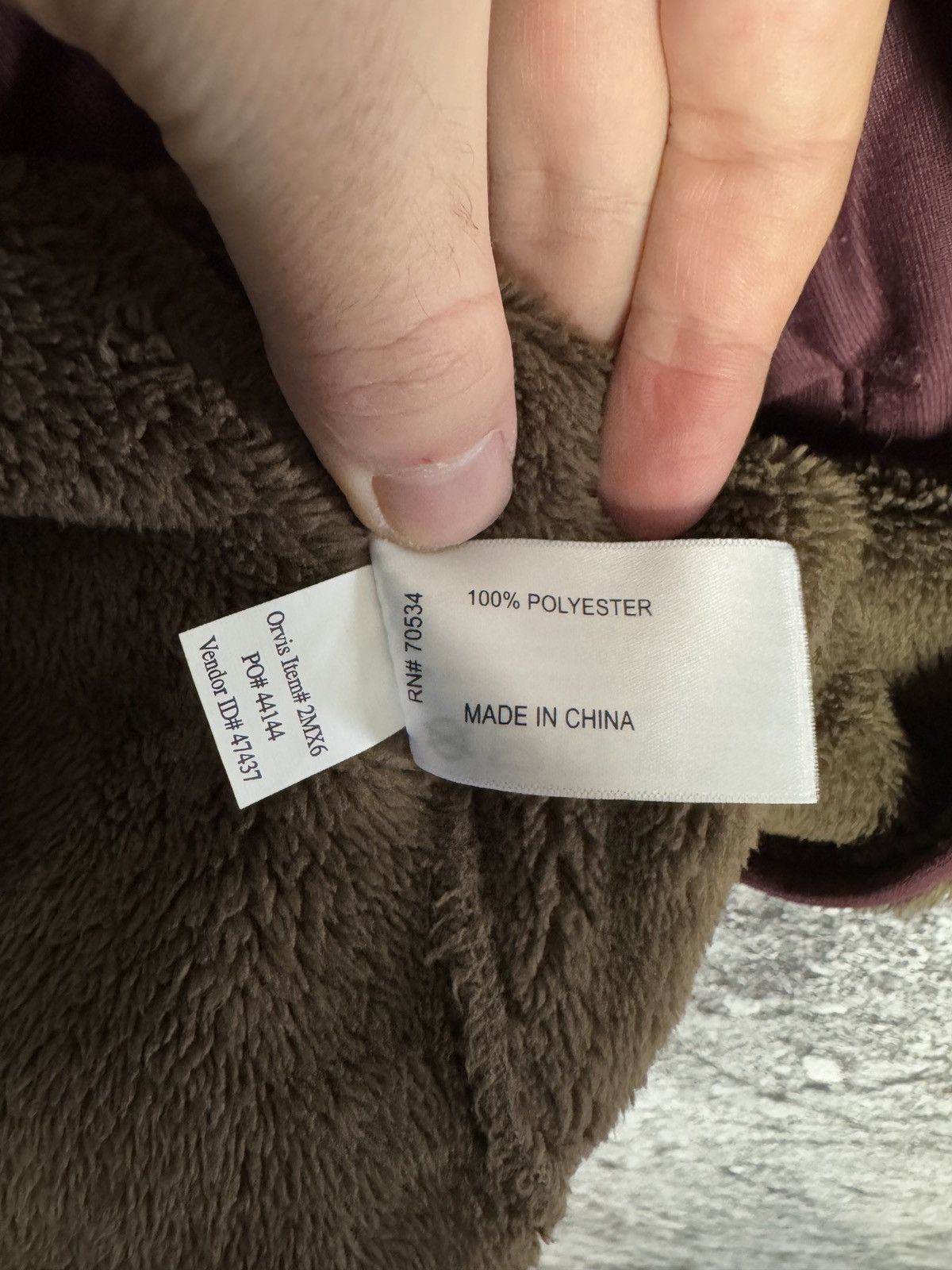 Orvis Orvis Full Zip Fleece Vest Brown Teddy Sherpa Outdoor Size M Size M / US 6-8 / IT 42-44 - 7 Thumbnail