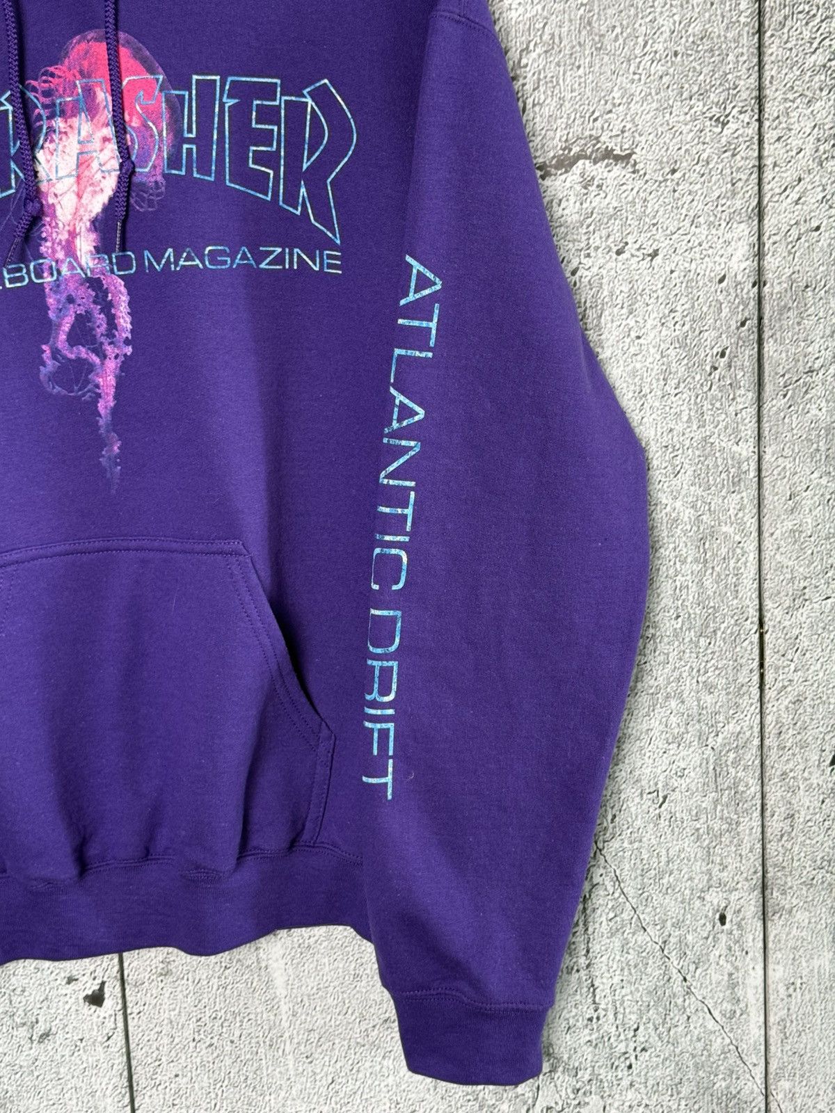 Thrasher Thrasher Skateboard Magazine Atlantic Drift Big Logo Hoodie Size US S / EU 44-46 / 1 - 7 Thumbnail