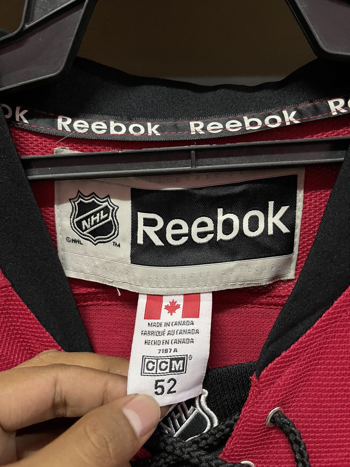 NHL × Reebok Reebok x NHL Michael Ferland🔥🔥🔥 Size US XXL / EU 58 / 5 - 7 Thumbnail