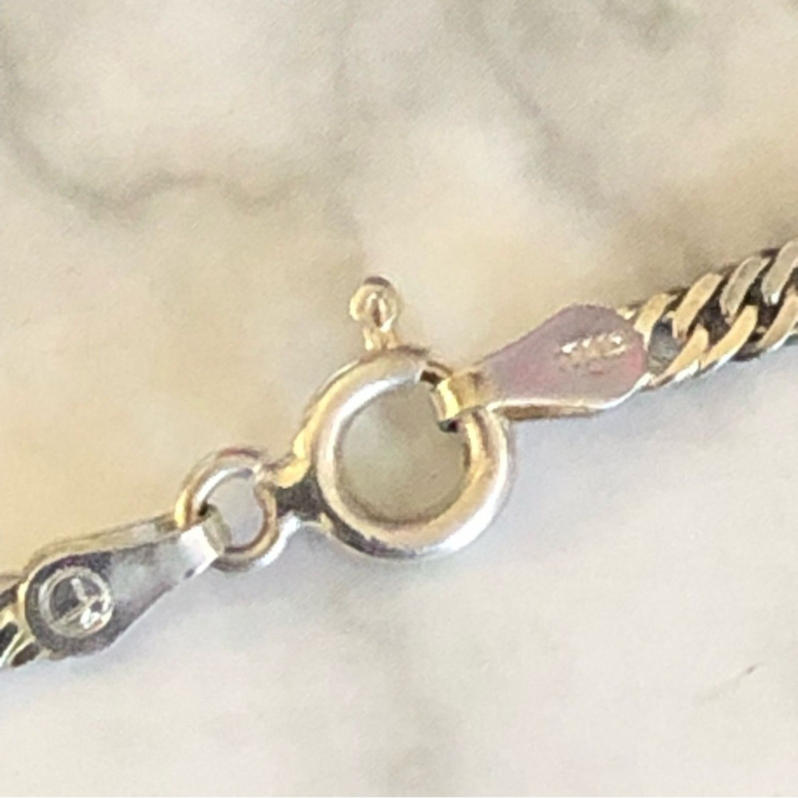 Vintage Vintage Italy 925 sterling silver Singapore chain necklace Size ONE SIZE - 12 Thumbnail