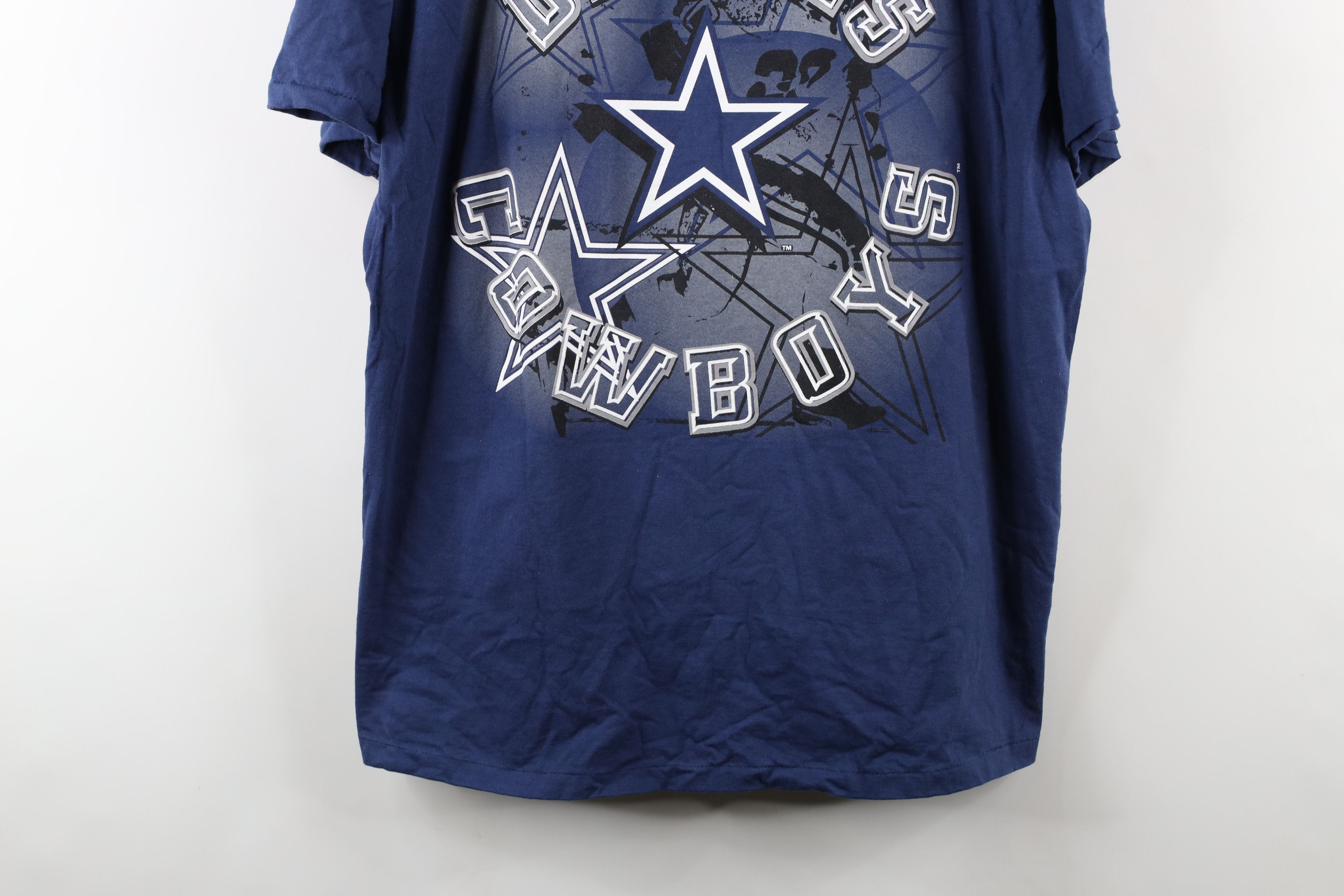 Vintage Deadstock Vintage 90s Dallas Cowboys Football T-Shirt USA Size US L / EU 52-54 / 3 - 3 Thumbnail