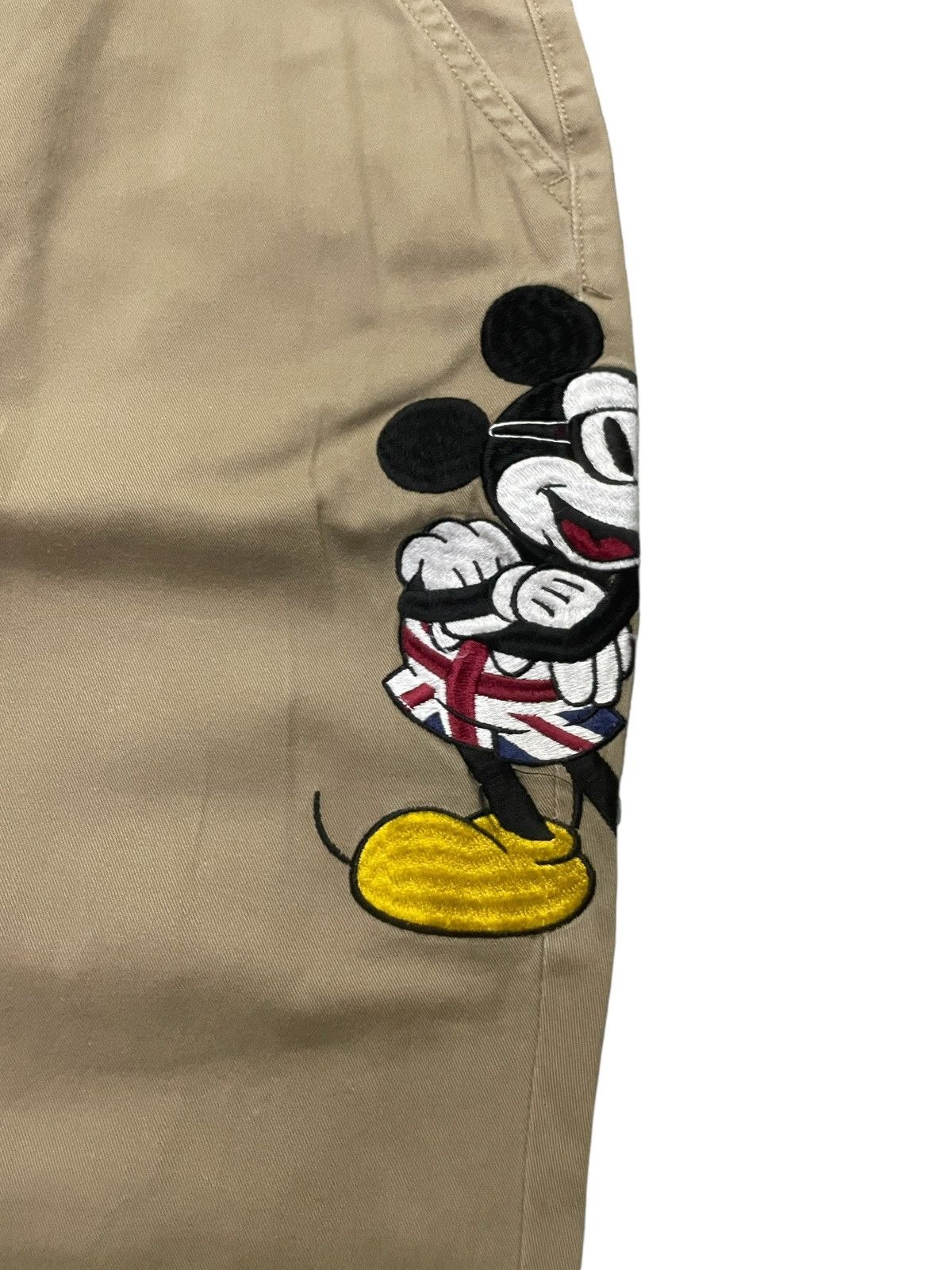 Dickies × Mickey Mouse Dickies X Mickey mouse embroidered khakis pants regular cut Size 29" - 7 Thumbnail