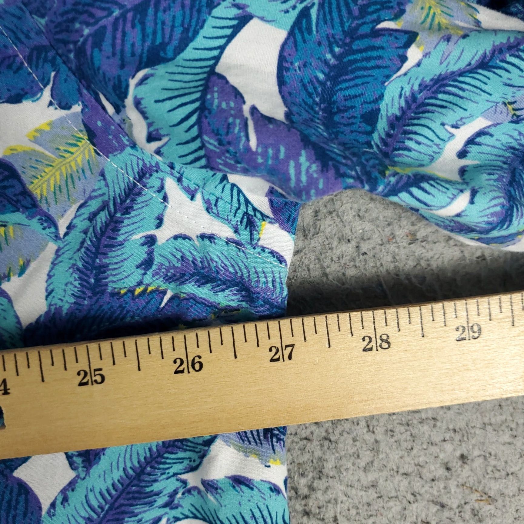 Vintage Alan Flusser Shirt Mens 2XL Blue Floral Tropical Button-Up Long Sleeve Cotton Size US XXL / EU 58 / 5 - 5 Thumbnail