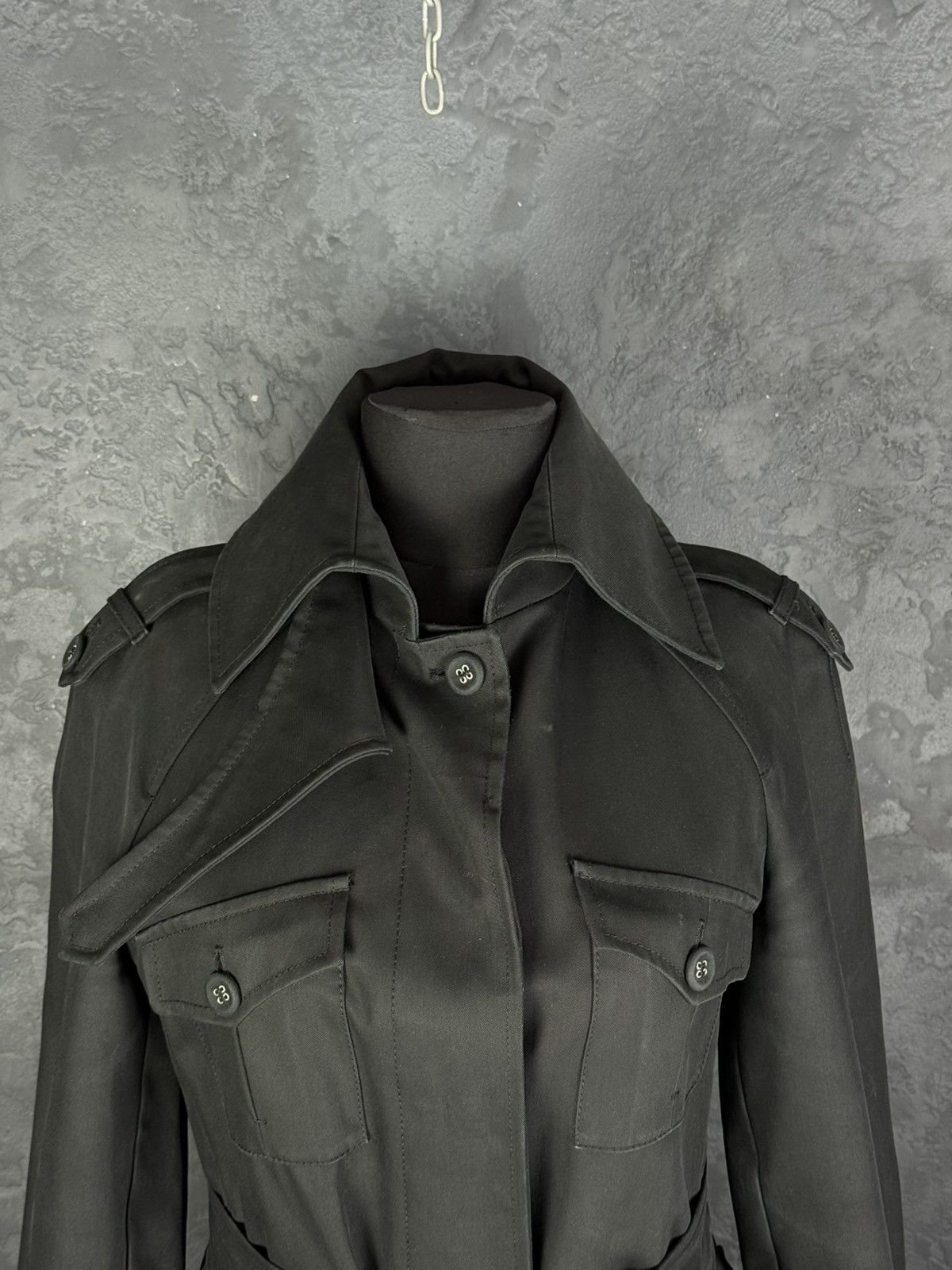 Sportmax SPORTMAX Belted Women’s Trench Coat Italy Designer Size 10 Size L / US 10 / IT 46 - 8 Thumbnail