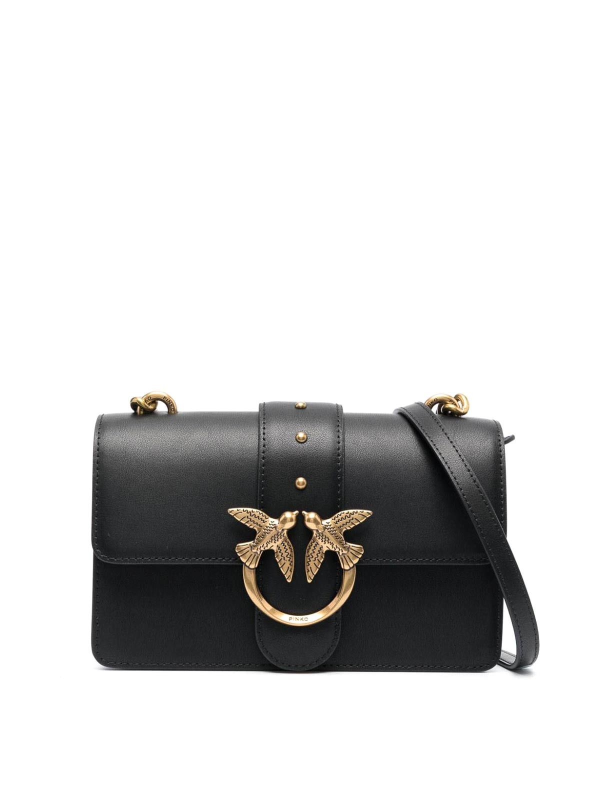 Pinko o1s22i1n0824 Size: OS / Classic Love Crossbody Bag in Black Size ONE SIZE - 1 Thumbnail