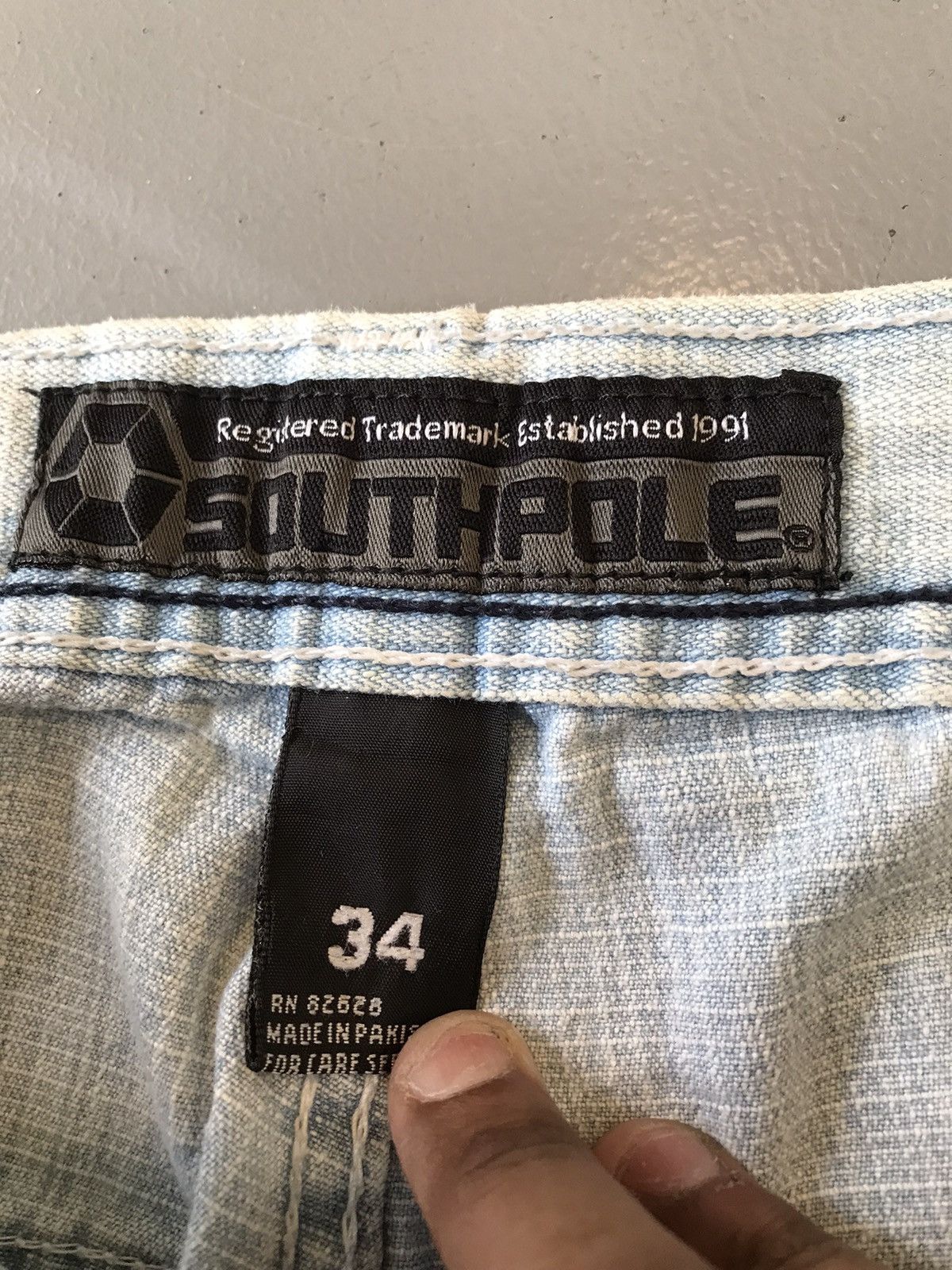 Vintage Southpole jort