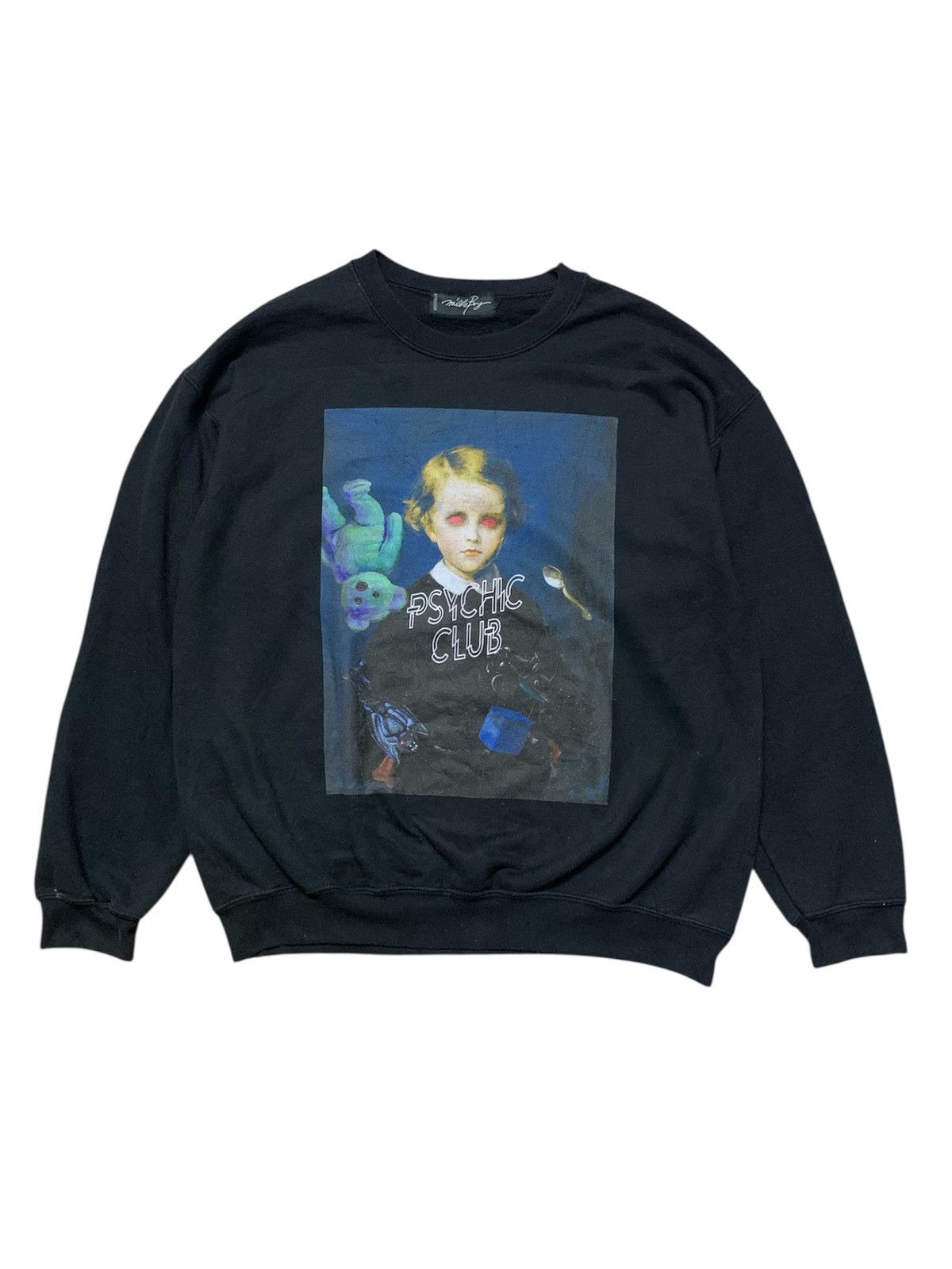 Japanese Brand MILKBOY Pyschic Club Sweatshirt Size US M / EU 48-50 / 2 - 1 Thumbnail