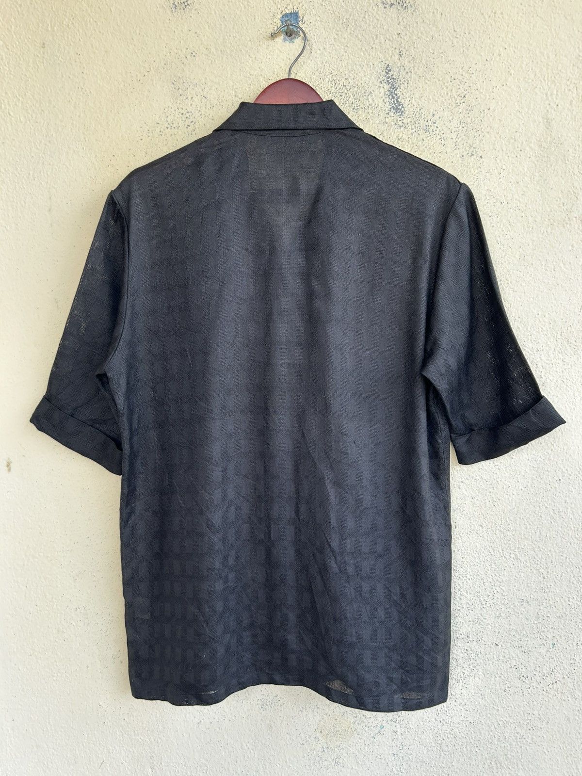 Yohji Yamamoto Y’s Mesh Hemp Shirt Size US L / EU 52-54 / 3 - 2 Thumbnail