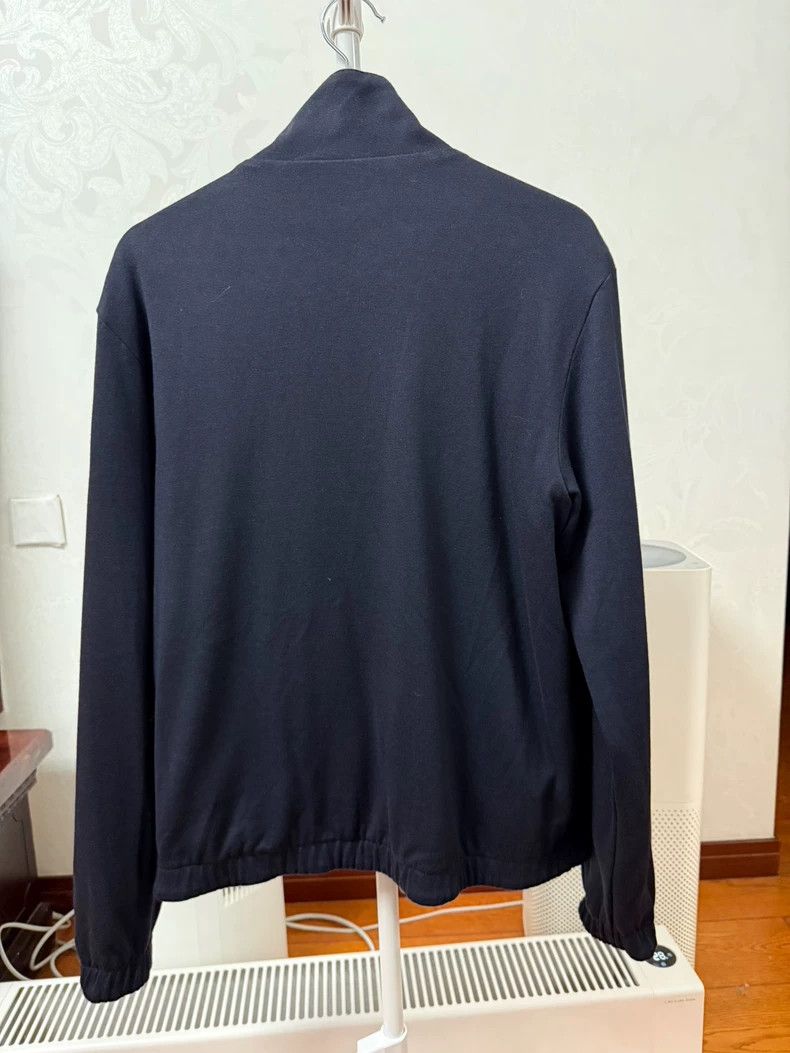 Loro Piana LORO PIANA Solid color double-sided stand collar zipper lo Size US M / EU 48-50 / 2 - 4 Thumbnail