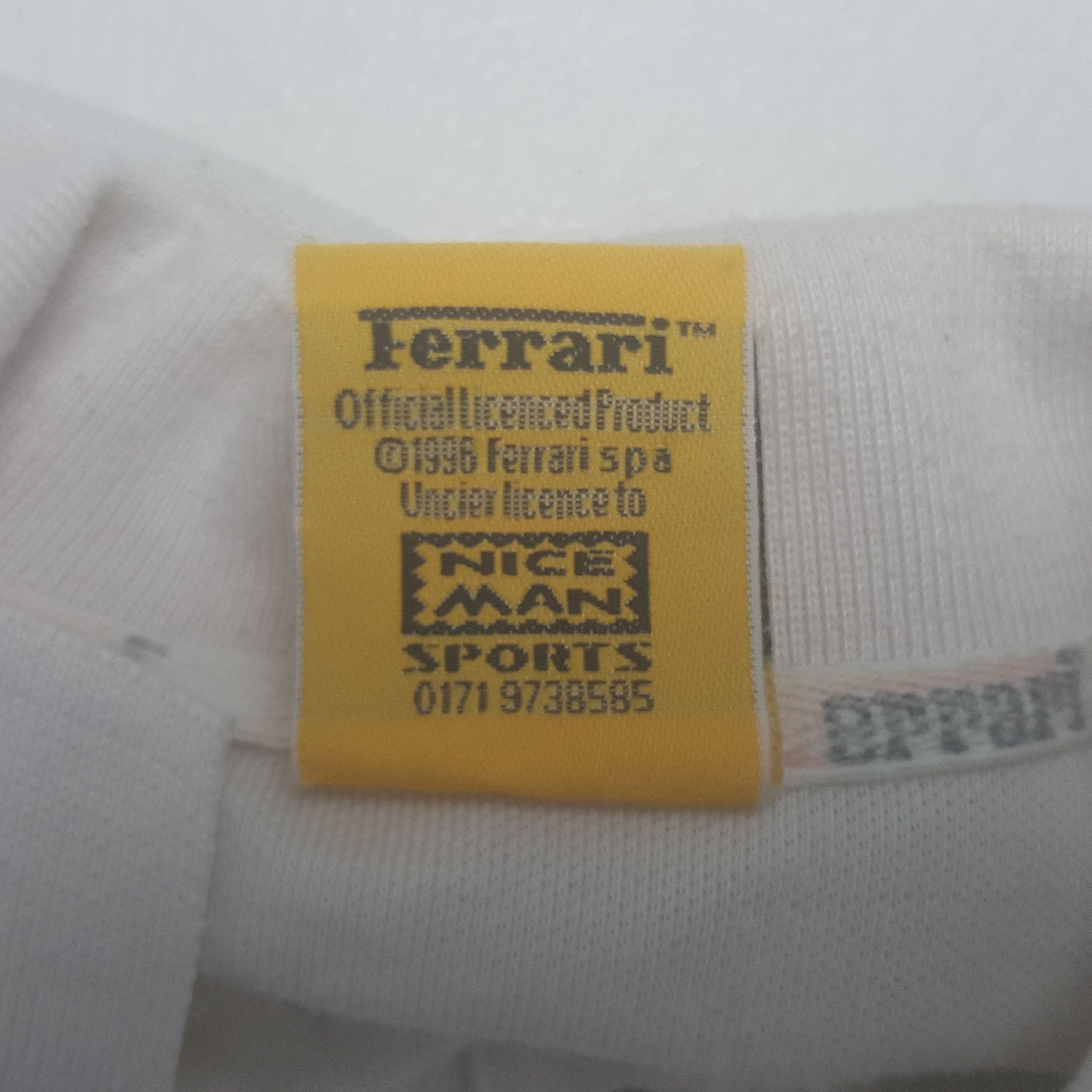 Ferrari × Vintage Vintage Ferrari Formula One Racing Team Embroidery Polos Size US XL / EU 56 / 4 - 6 Thumbnail