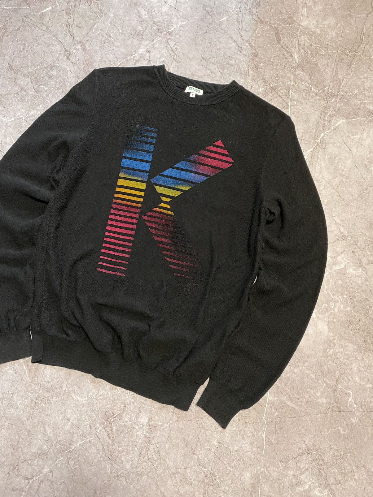 Kenzo × Vintage Vintage Kenzo Jumper Sweatshirt Size S / US 4 / IT 40 - 2 Thumbnail
