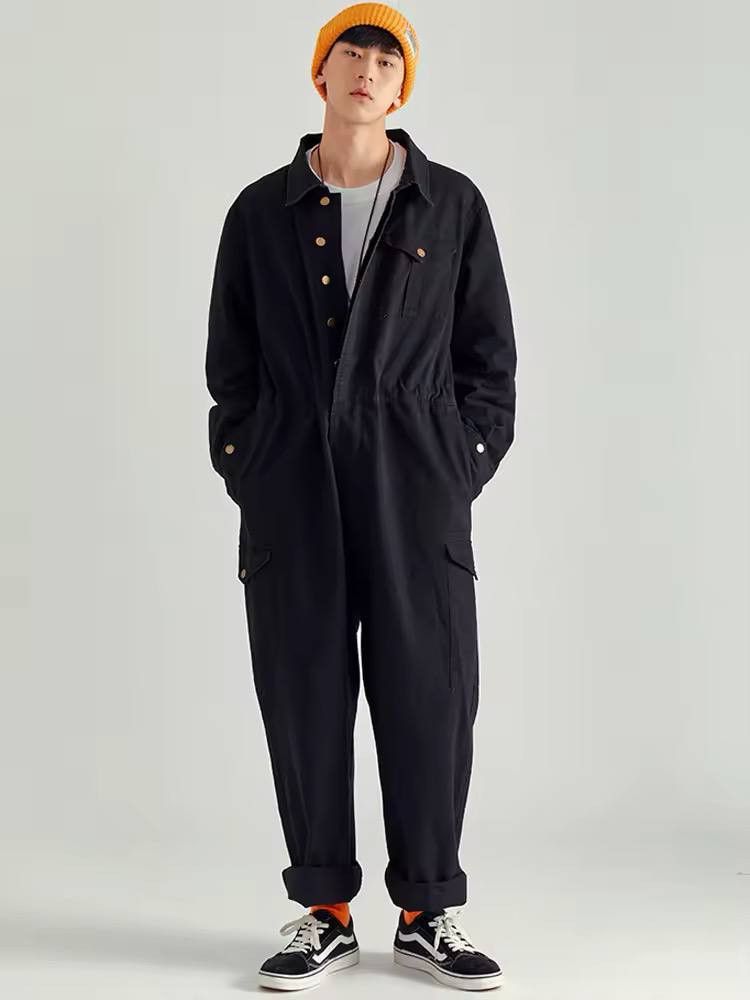 Japanese Brand × Vintage cargo overalls Size 40L - 2 Thumbnail