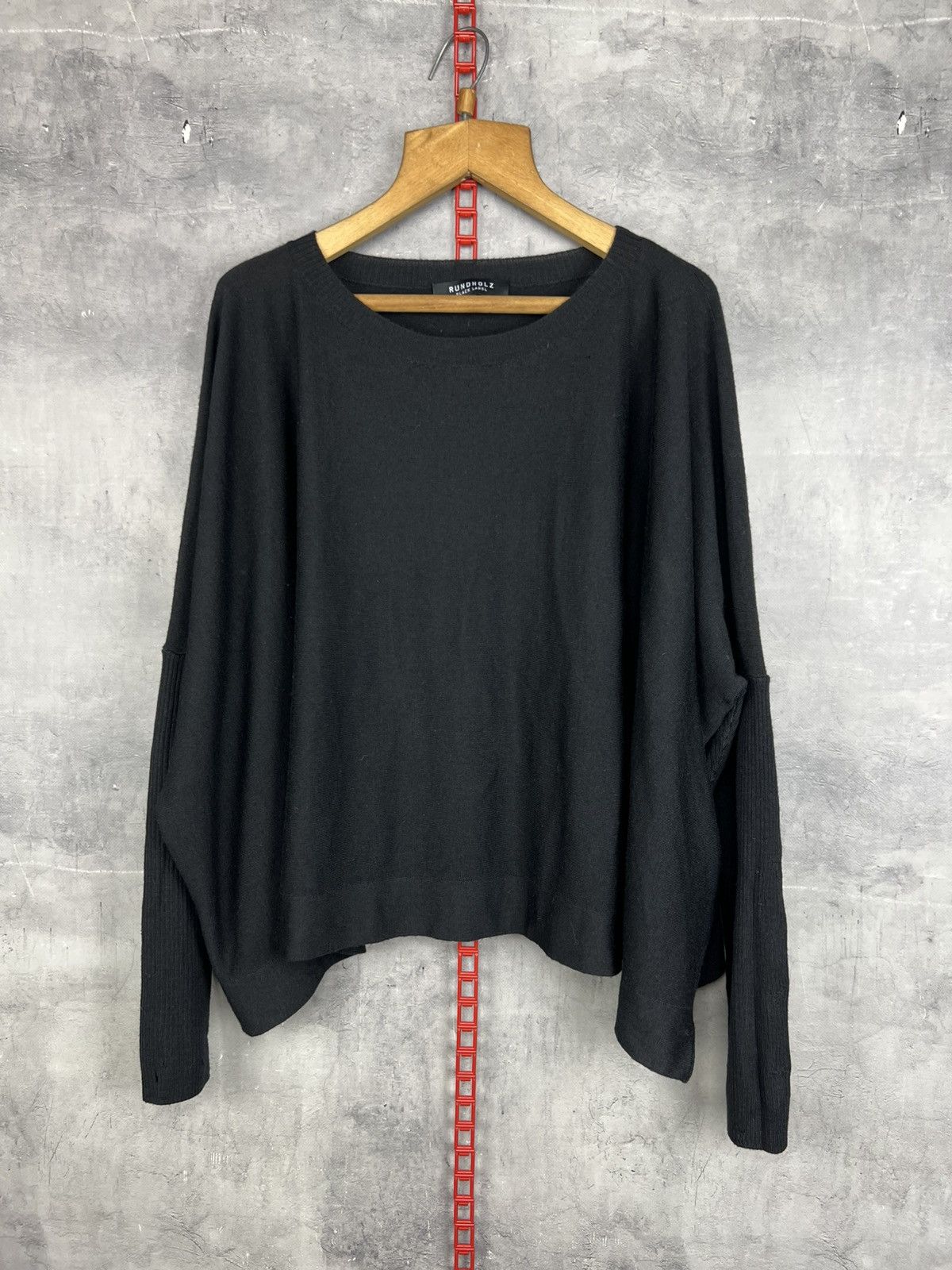 Rundholz RUNDHOLZ BLACK LATKE Women’s Oversized wool sweater size S Size S / US 4 / IT 40 - 1 Thumbnail