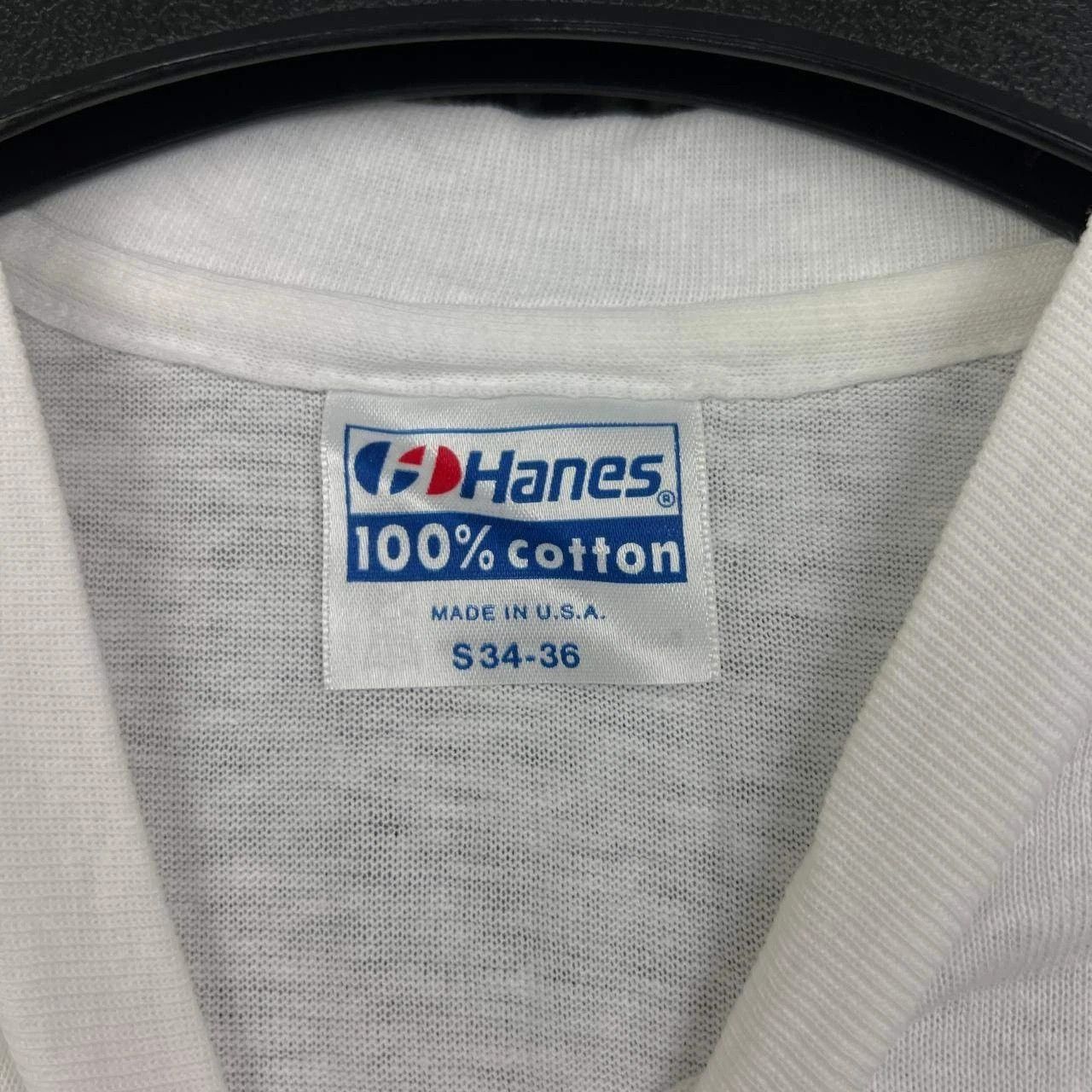 Hanes Vintage HesGames HesWare Shirt Men White Hanes Cotton S Size US S / EU 44-46 / 1 - 6 Thumbnail