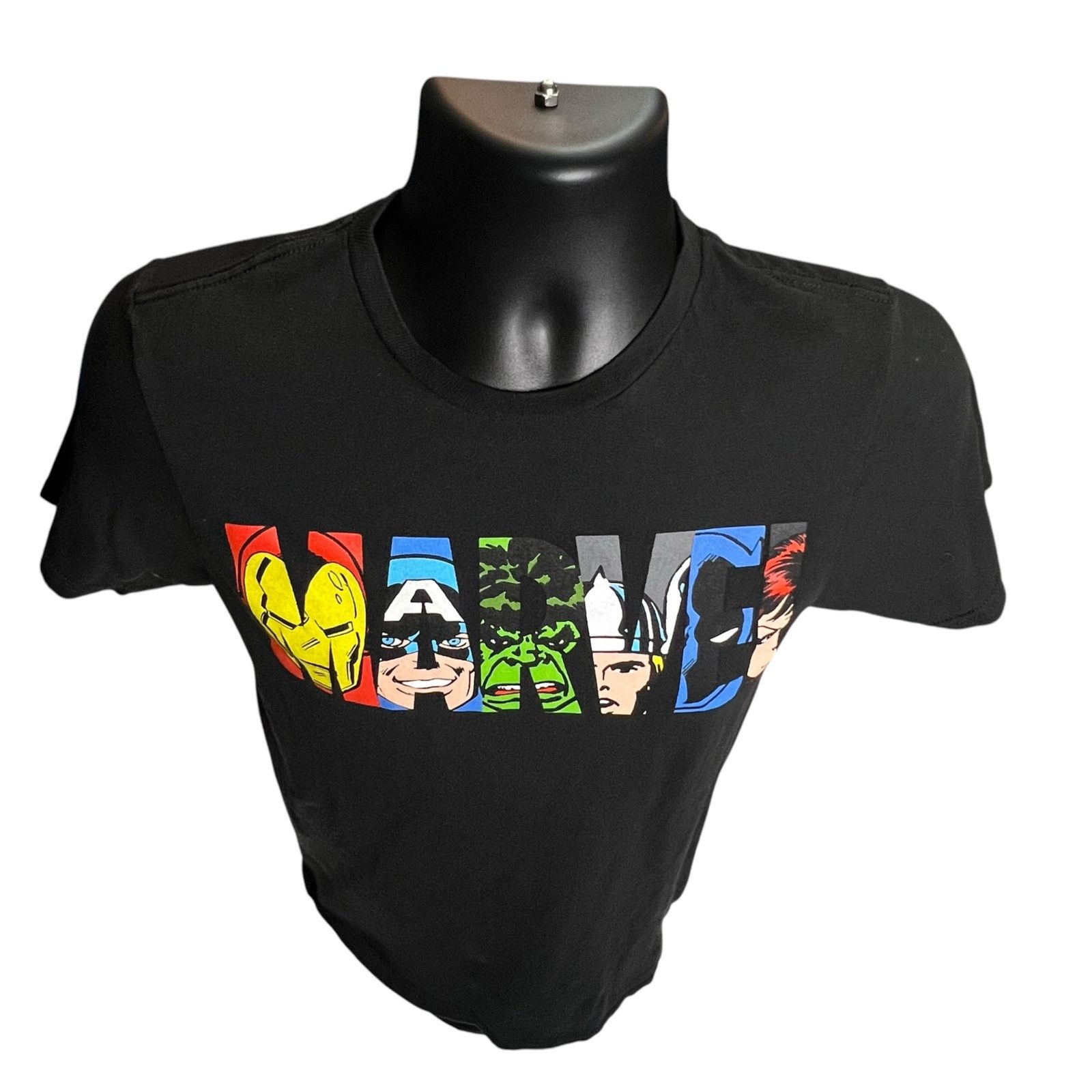 Marvel Comics Marvel Comics Avengers T-Shirt – Black, Size Small– Iron Man Size US S / EU 44-46 / 1 - 5 Thumbnail