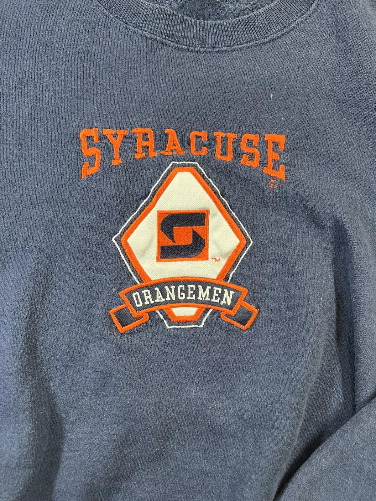 Other Vintage Syracuse Orangemen Navy Blue Crewneck Sweatshirt Size US M / EU 48-50 / 2 - 2 Thumbnail