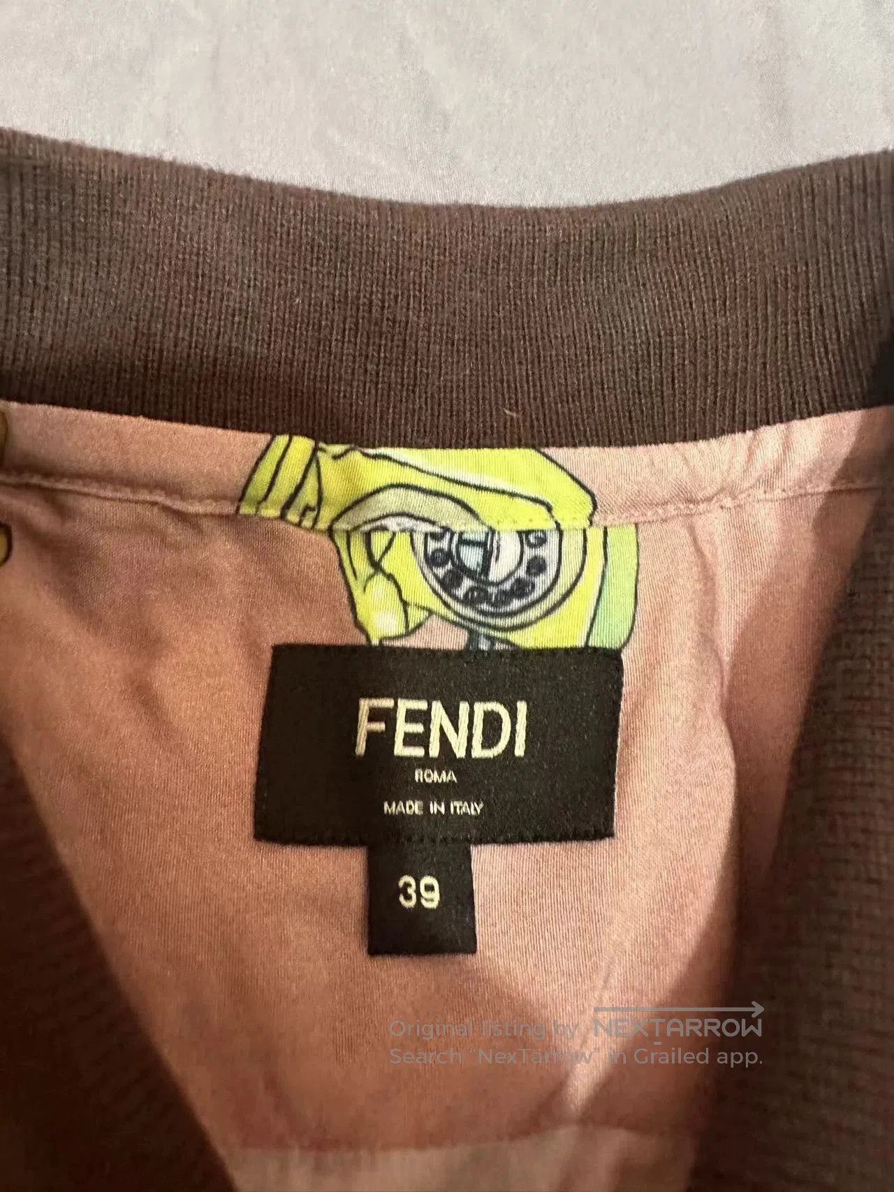 Fendi Fendi Printed Short Sleeve Shirt. Size US M / EU 48-50 / 2 - 2 Thumbnail