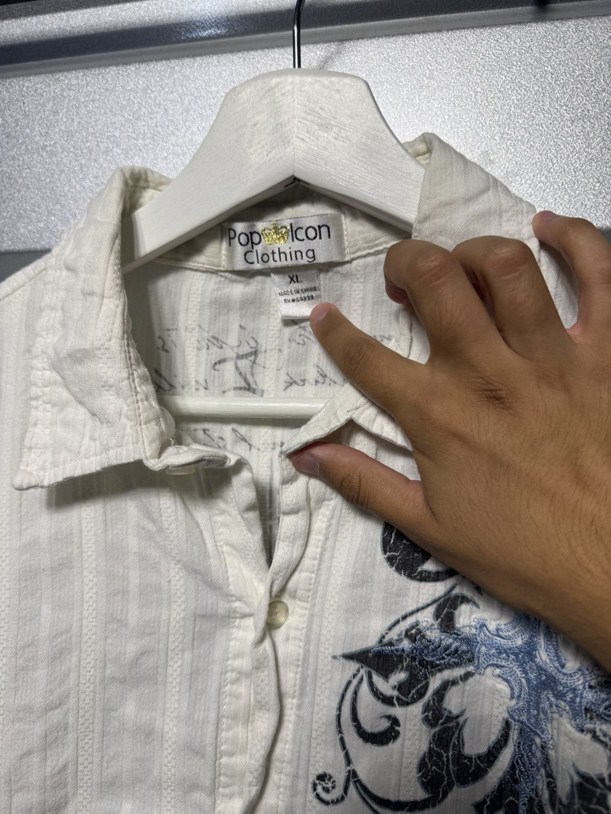 Other Y2K button up shirt Size US L / EU 52-54 / 3 - 5 Thumbnail